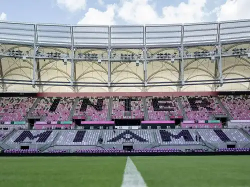 El Nu Stadium tiene una tribuna con el nombre de Lionel Messi