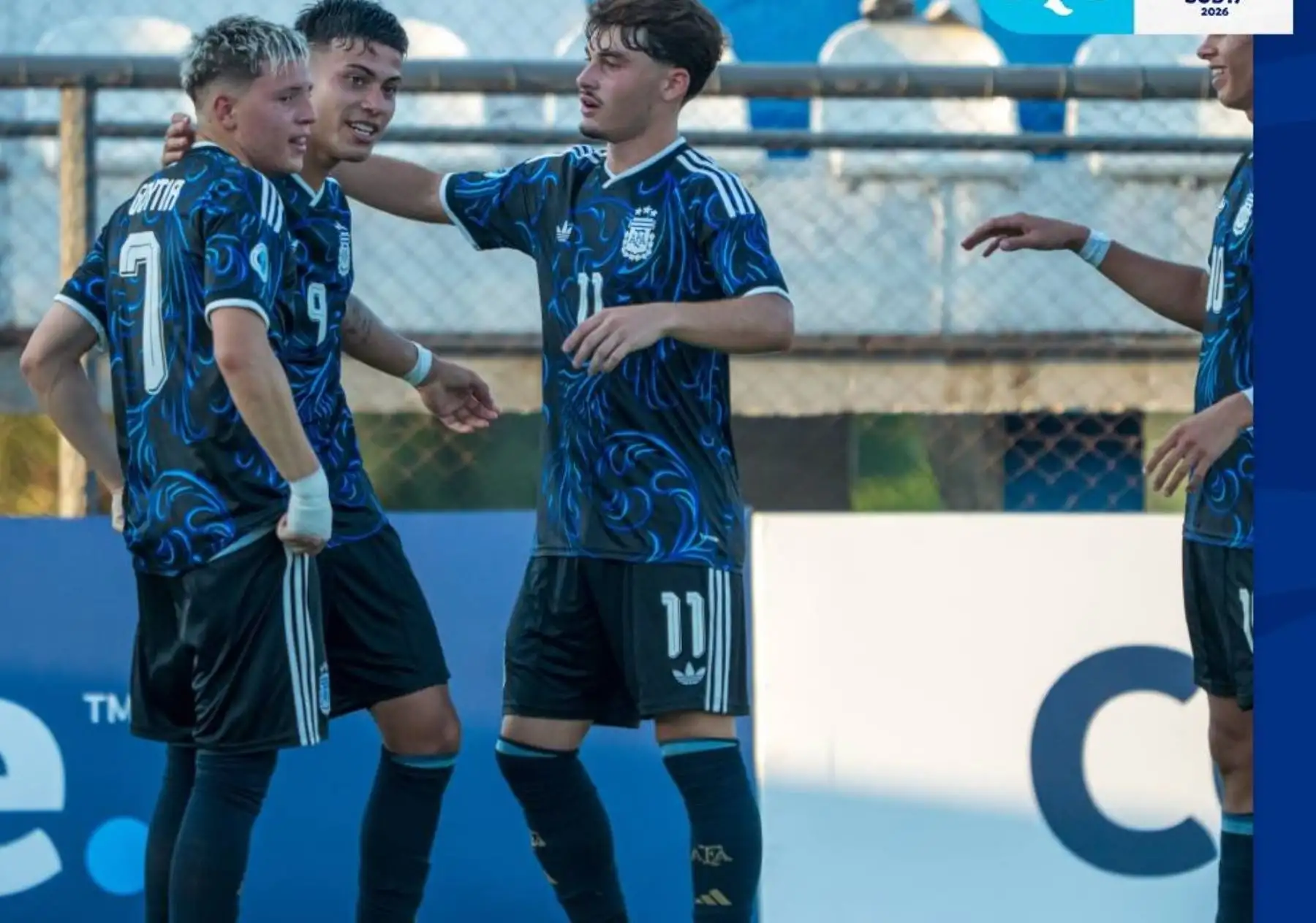 La selección peruana fue goleada 4-1 por Argentina en el Sudamericano Sub-17