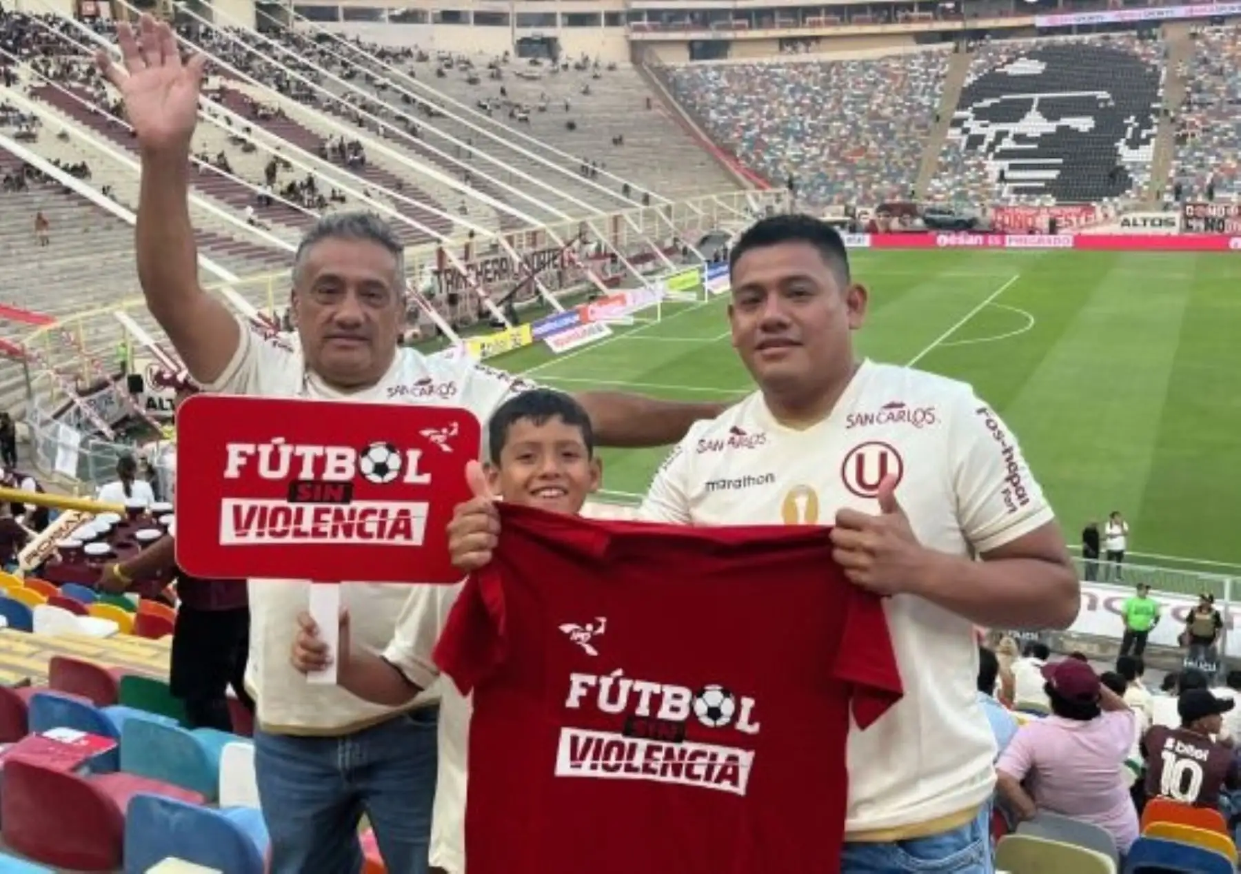 IPD fortaleció campaña “Fútbol sin violencia” en el Estadio Monumental durante el clásico