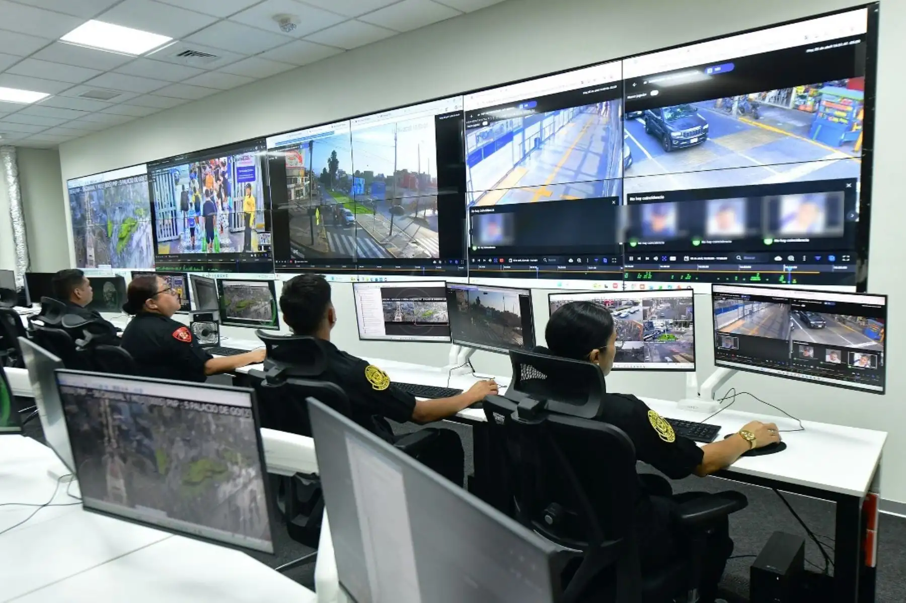 Mininter: verifican avance de integración de cámaras de transporte urbano al C4 de la PNP