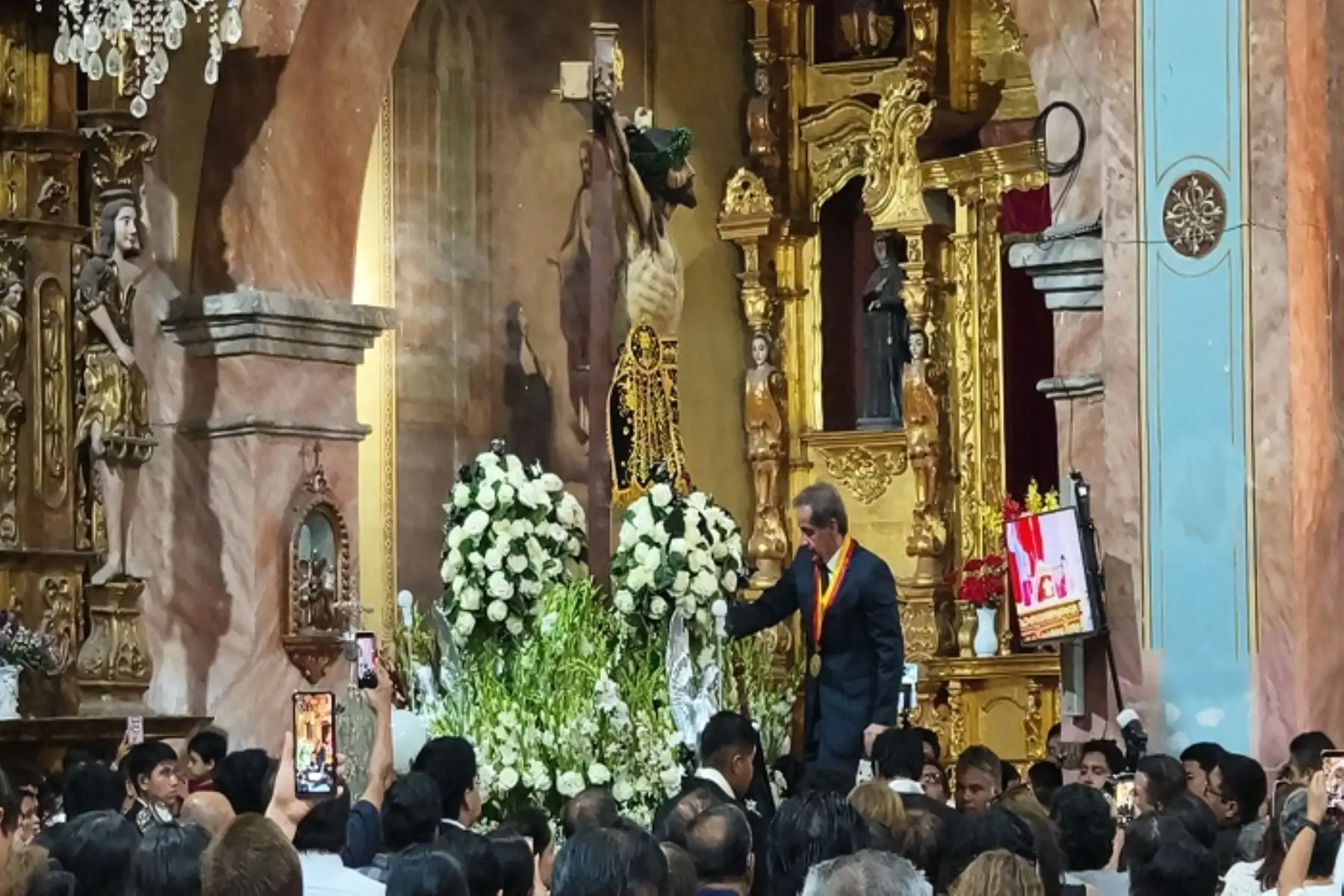 Imagen del Señor de la Agonía recibe homenaje al cumplir 150 años de llegar a Lambayeque