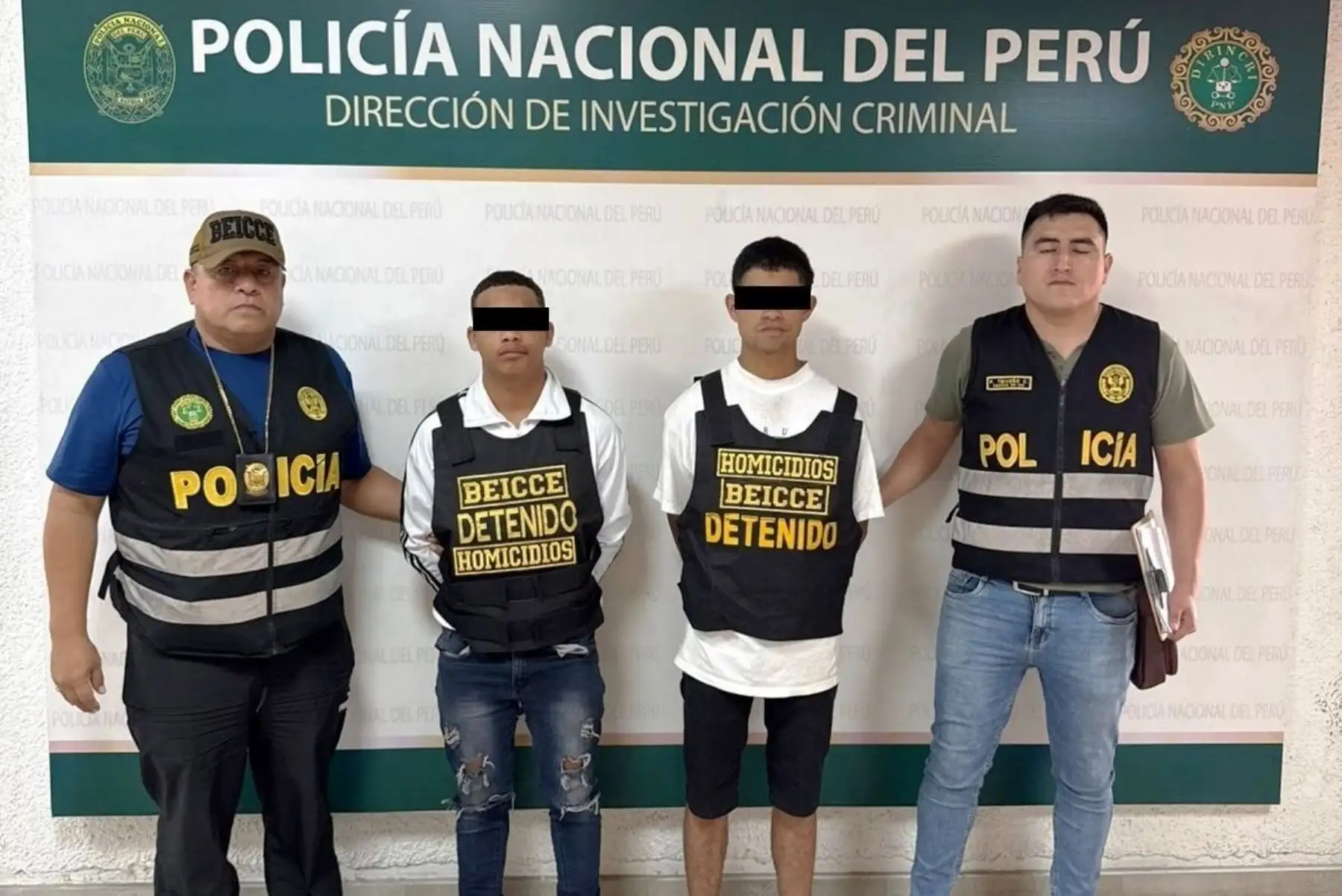 PNP desarticula banda criminal vinculada a extorsiones en el Callao y San Martín de Porres