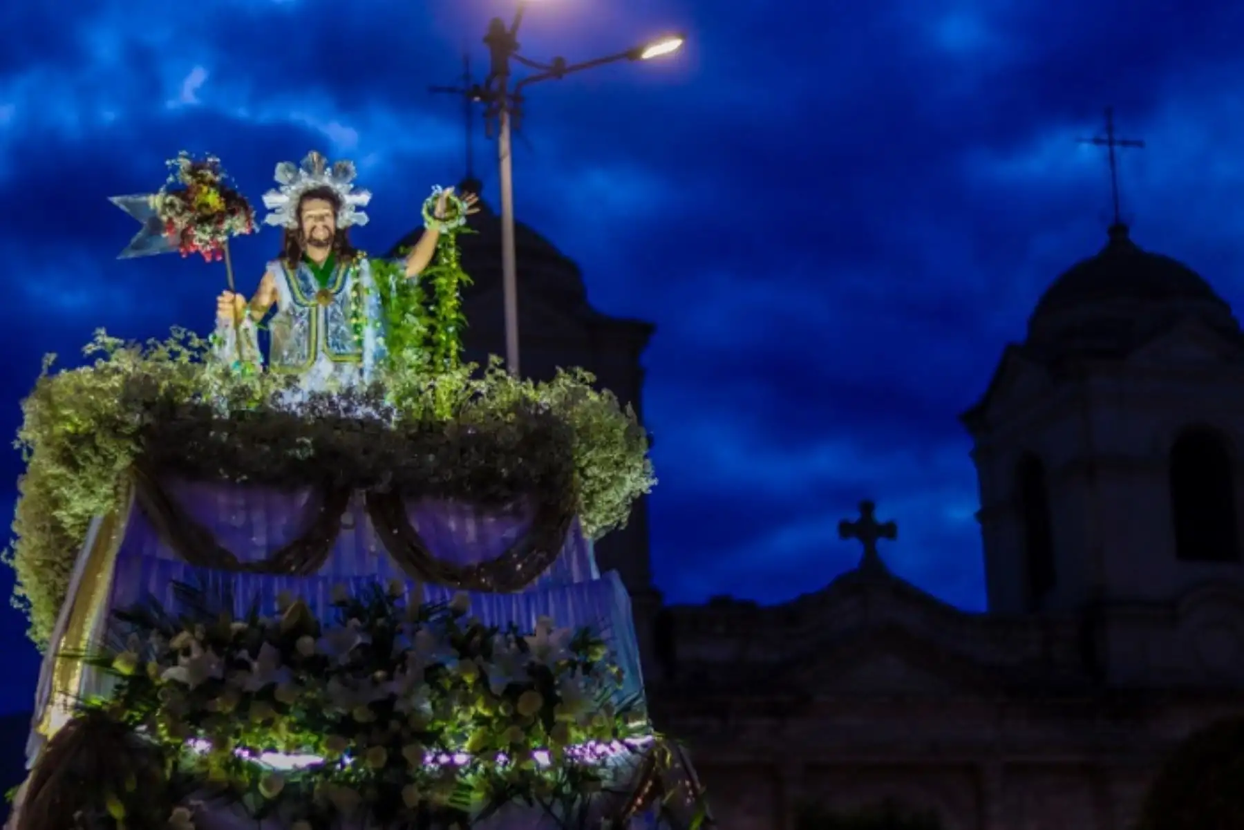 Procesión de Pascualito Wanka cierra actividades por Semana Santa en Huancayo
