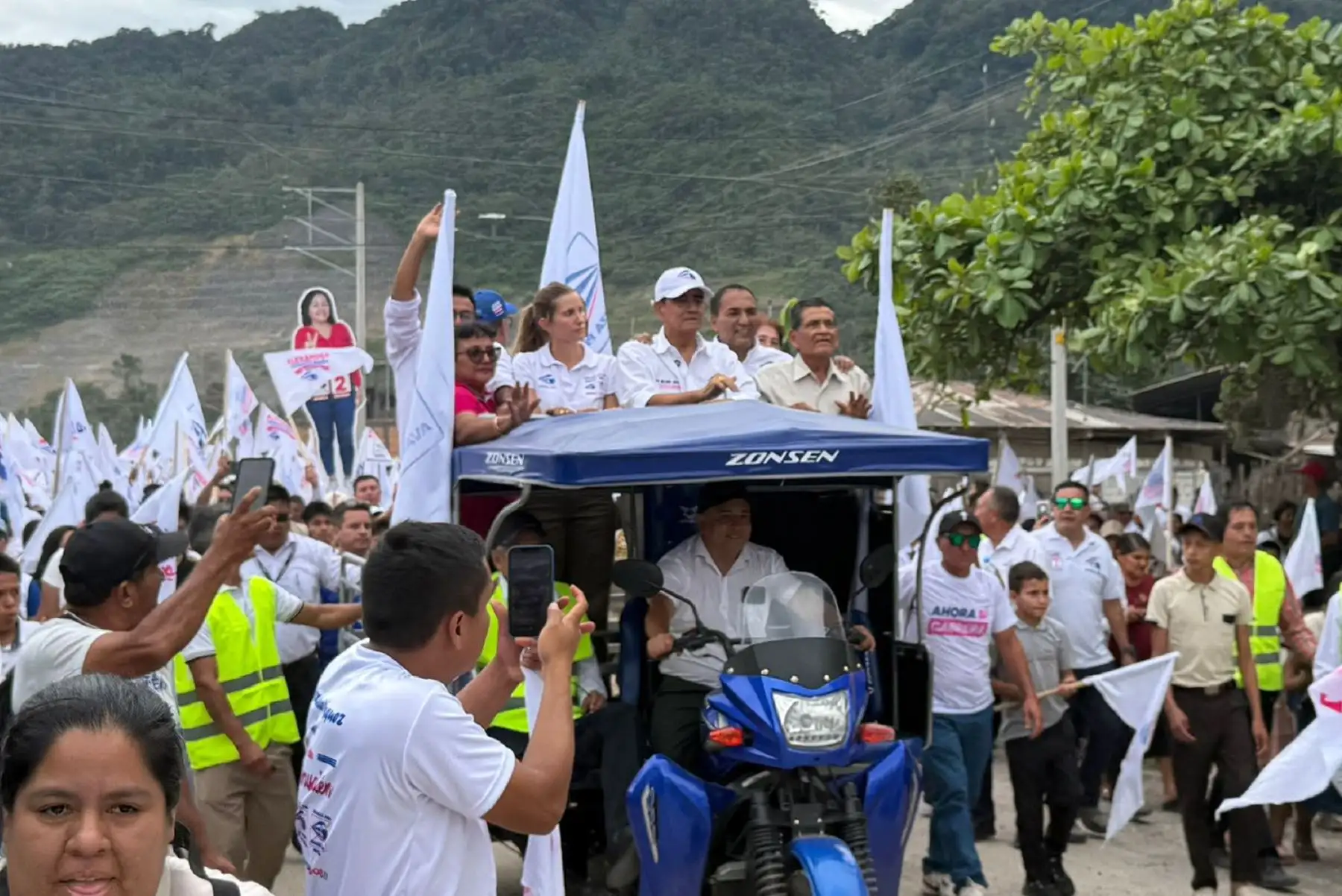Elecciones 2026: José Williams afirma en San Martín que fortalecerá las postas médicas