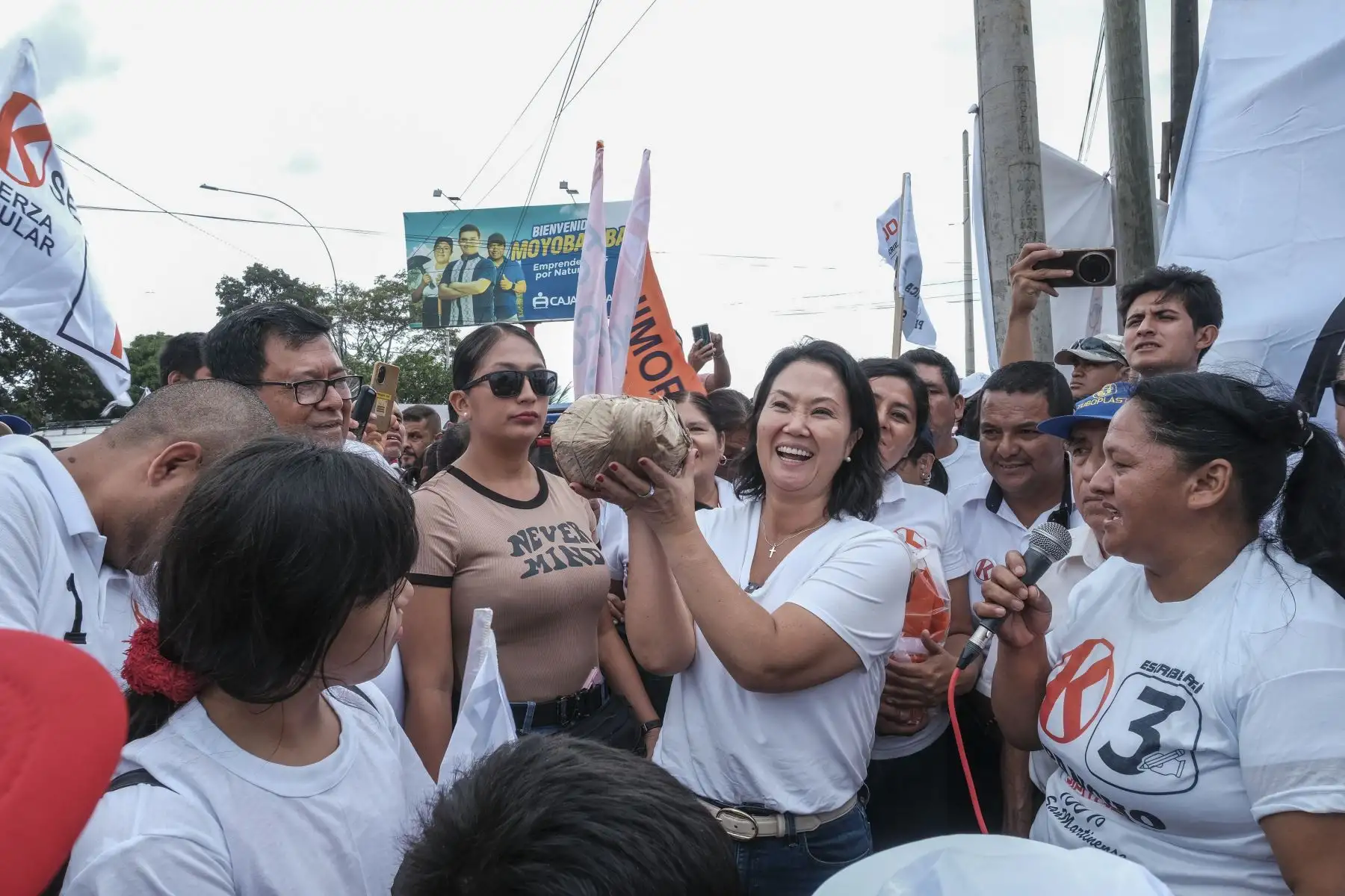 Elecciones 2026: Keiko Fujimori recorre provincias y distritos de San Martín