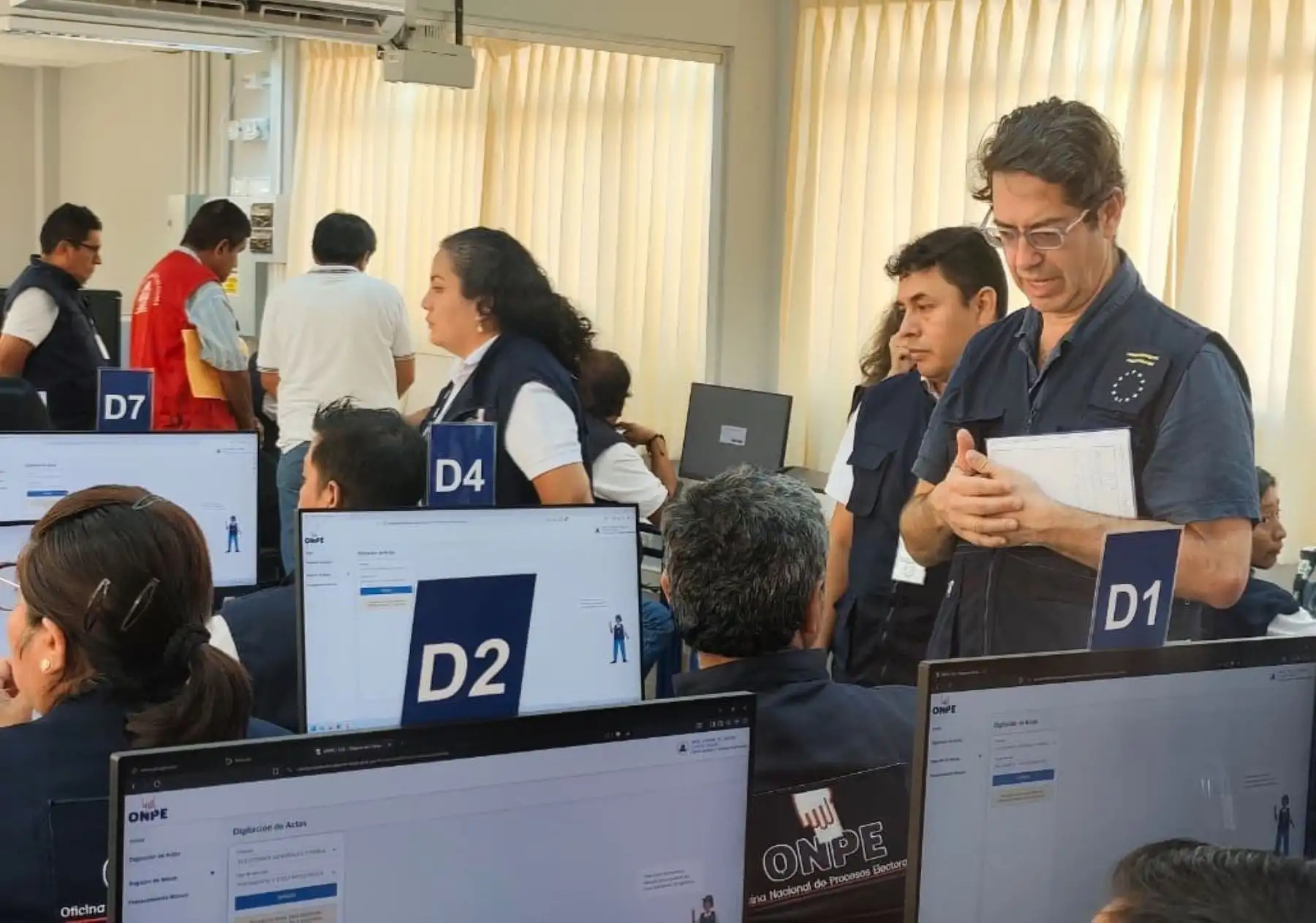 Elecciones Generales: ODPE Piura valida sistema de cómputo electoral con simulacro clave
