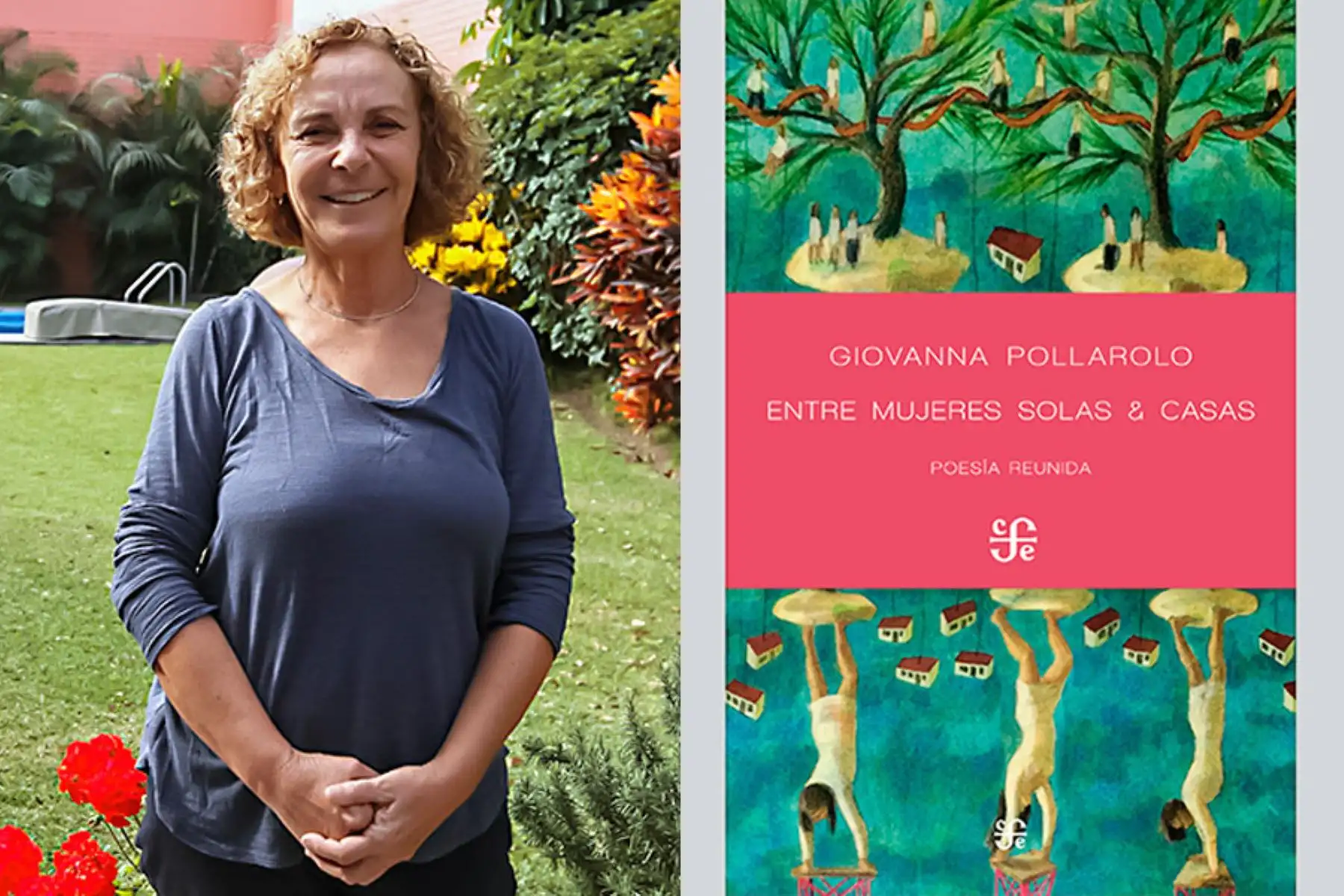 Giovanna Pollarolo tiene una destacada carrera como escritora, poeta y guionista. 