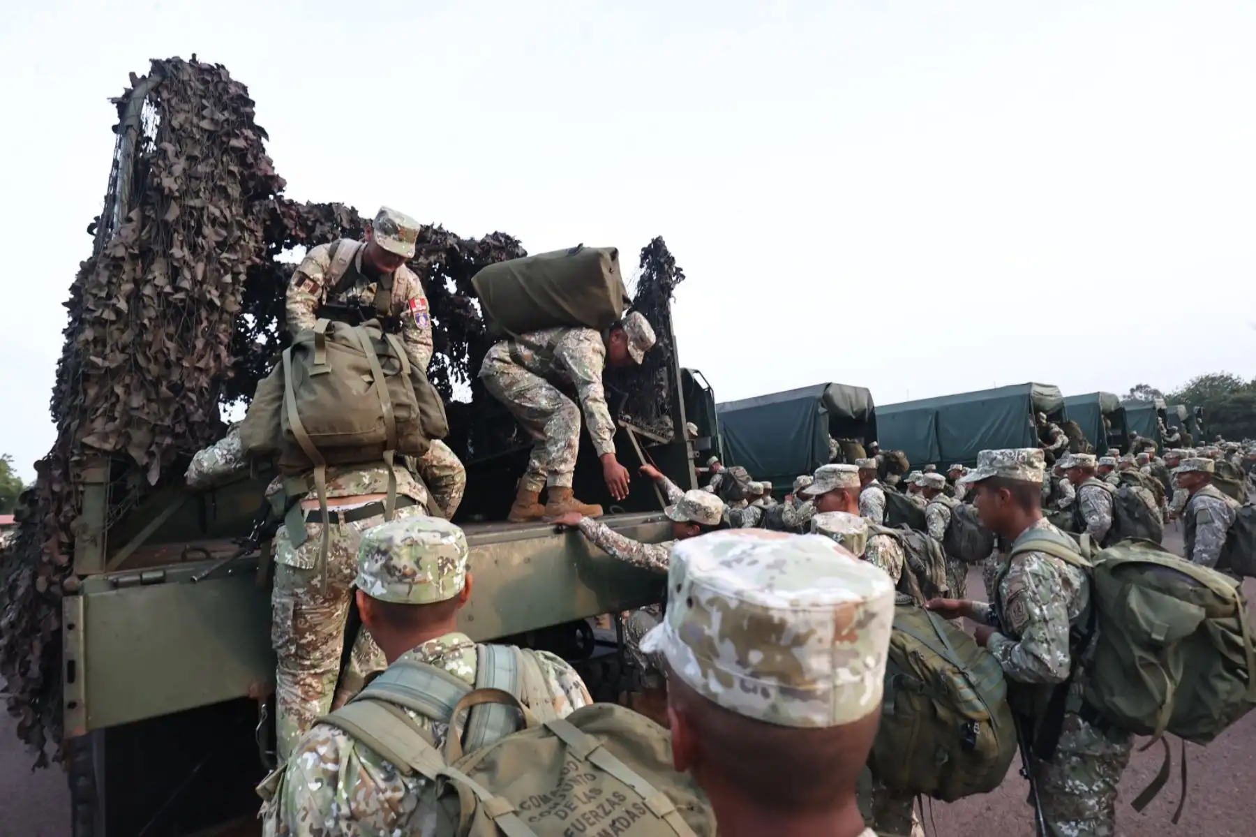 Más de 45 mil efectivos resguardarán el 100% de los locales de votación en todo el país, lo cual representa esfuerzo nacional de gran magnitud.  Foto: ANDINA/ Juan Carlos Guzmán