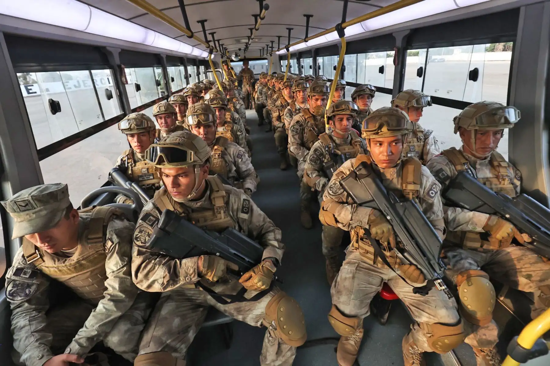 Más de 45 mil efectivos resguardarán el 100% de los locales de votación en todo el país, lo cual representa esfuerzo nacional de gran magnitud.  Foto: ANDINA/ Juan Carlos Guzmán