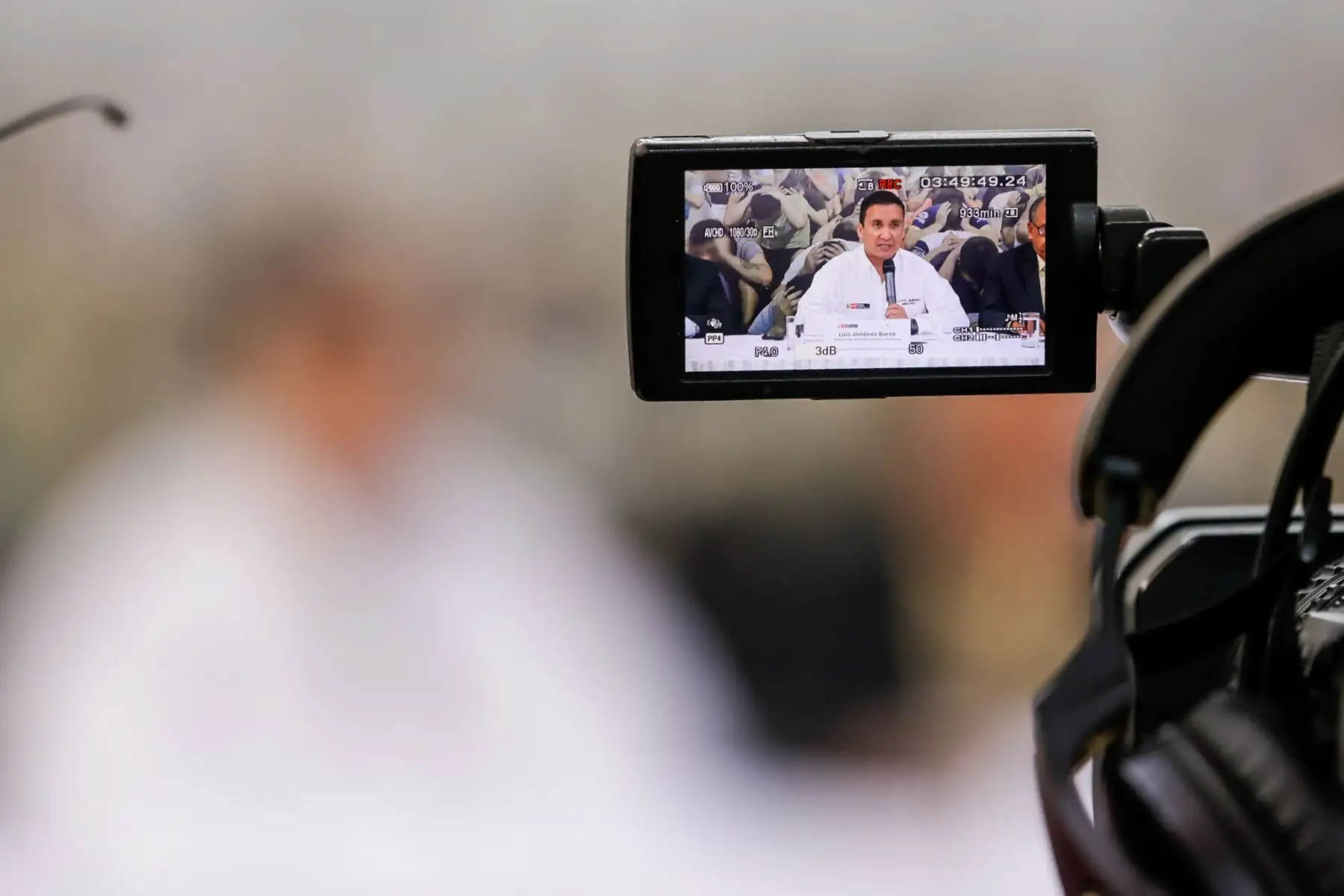 Registro audiovisual de la presentación del Plan Nacional de Deshacinamiento, que plantea soluciones frente a la sobrepoblación penitenciaria. Fotos: ANDINA/Luis Iparraguirre.
