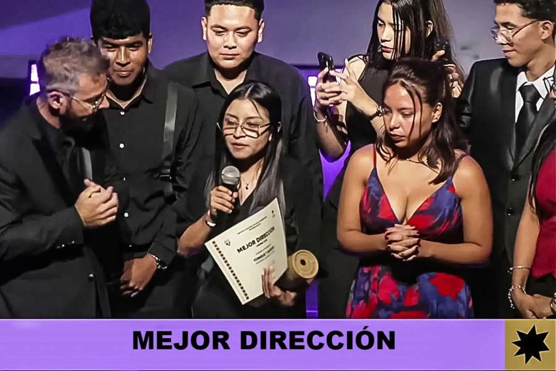 Estudiantes de la Universidad Nacional de Tumbes reciben dos premios por cortometraje
