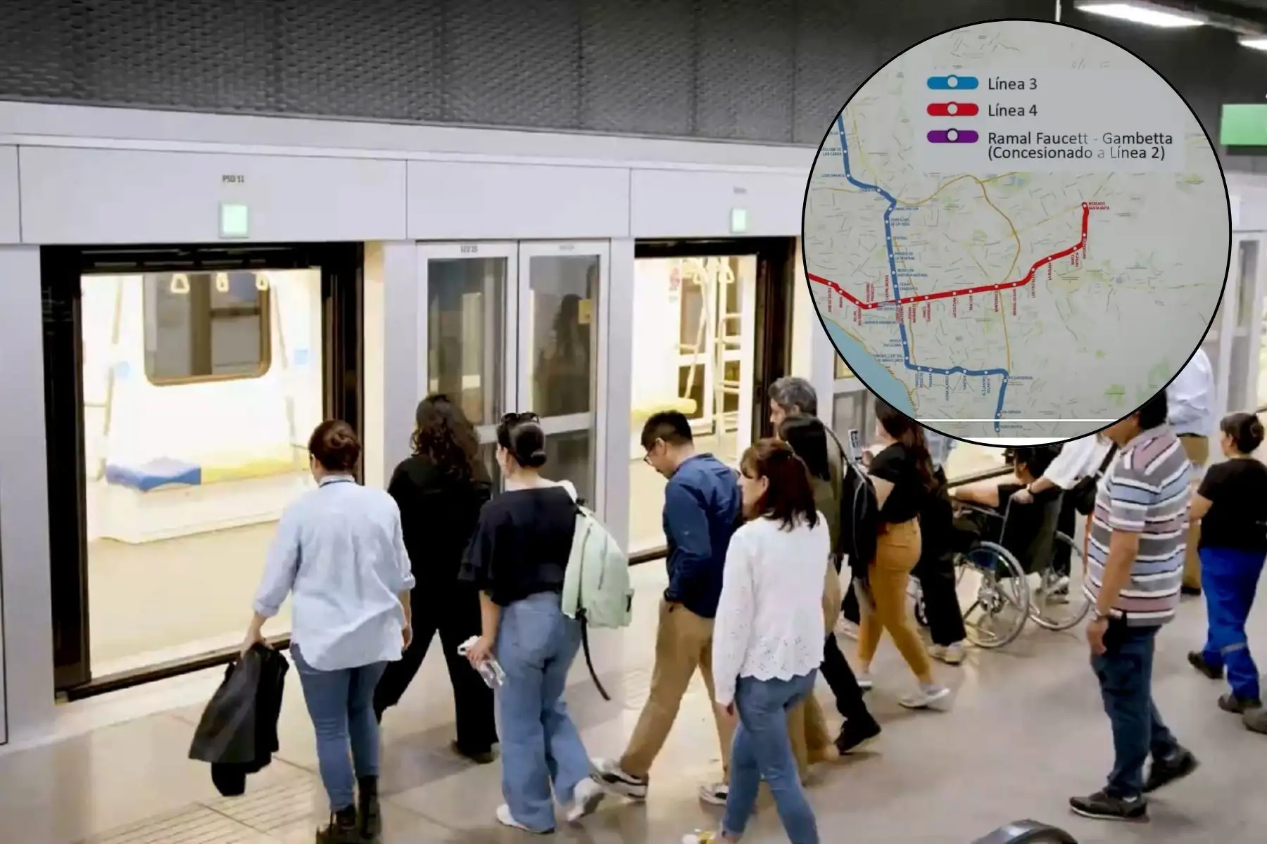 Líneas 3 y 4 del Metro: así se conectarán con el Metropolitano y los corredores [video]