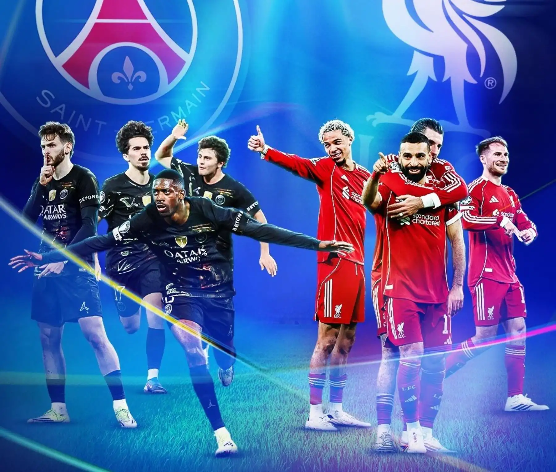 PSG vs. Liverpool: El otro partido estelar de la Champions que se verá hoy en directo