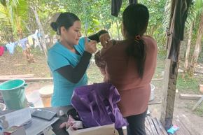 Las intervenciones son ejecutadas por seis brigadas interculturales de salud, desplegadas en coordinación con la Geresa Loreto. Foto: Minsa