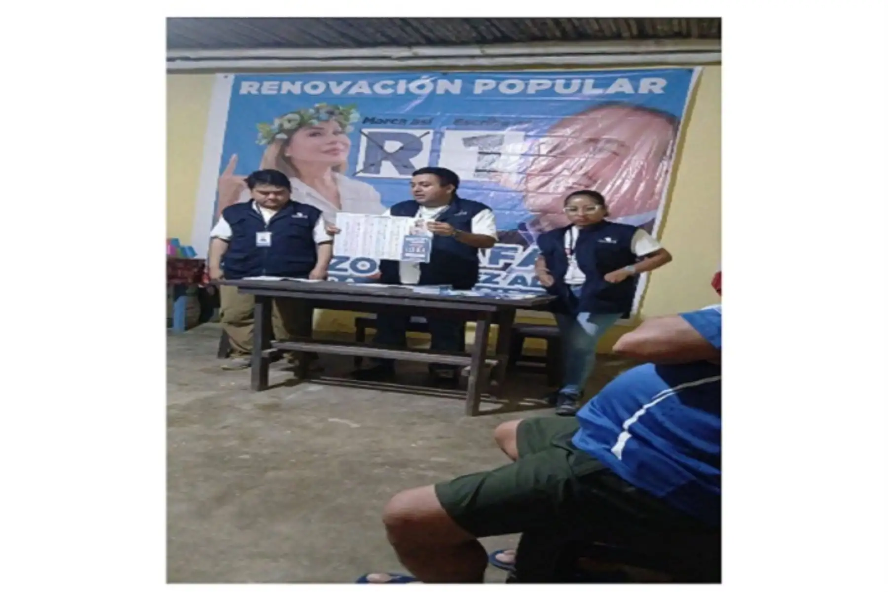 Tarapoto: ONPE se pronunció tras imágenes de personal de ODPE en local partidario