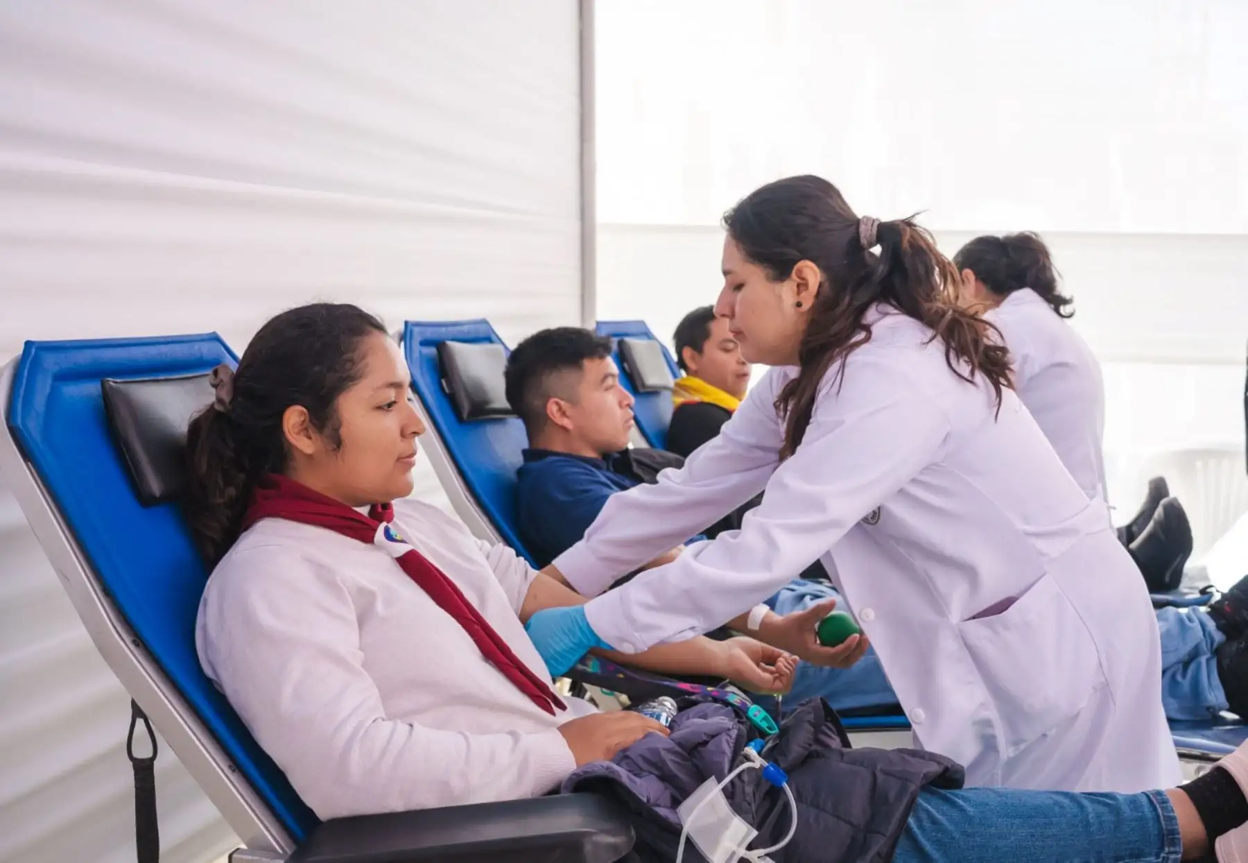 Cajamarca: en campaña de donación recolectan 72 unidades de sangre para Hospital Regional