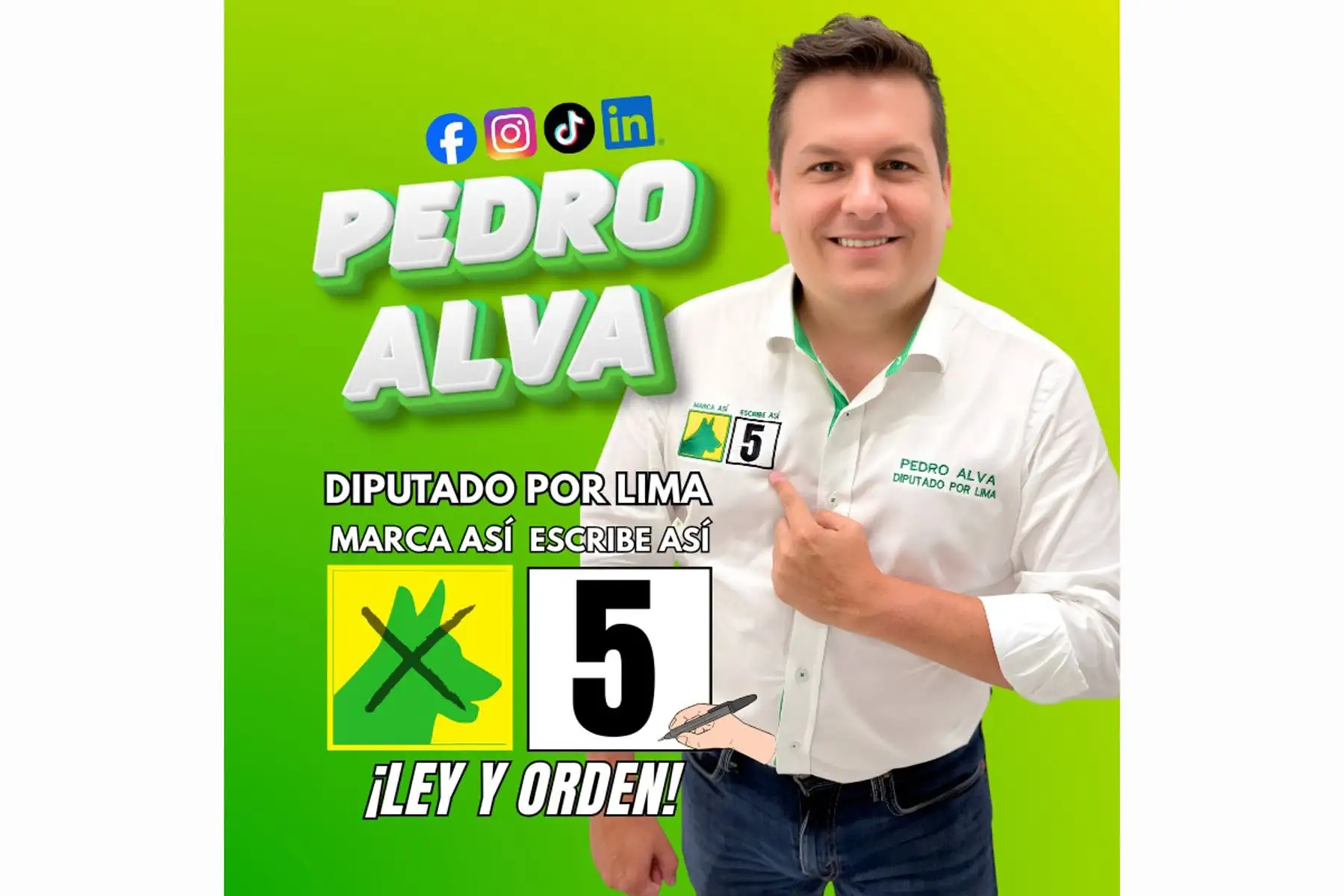 Elecciones 2026: Pedro Alva plantea una agenda firme contra la corrupción