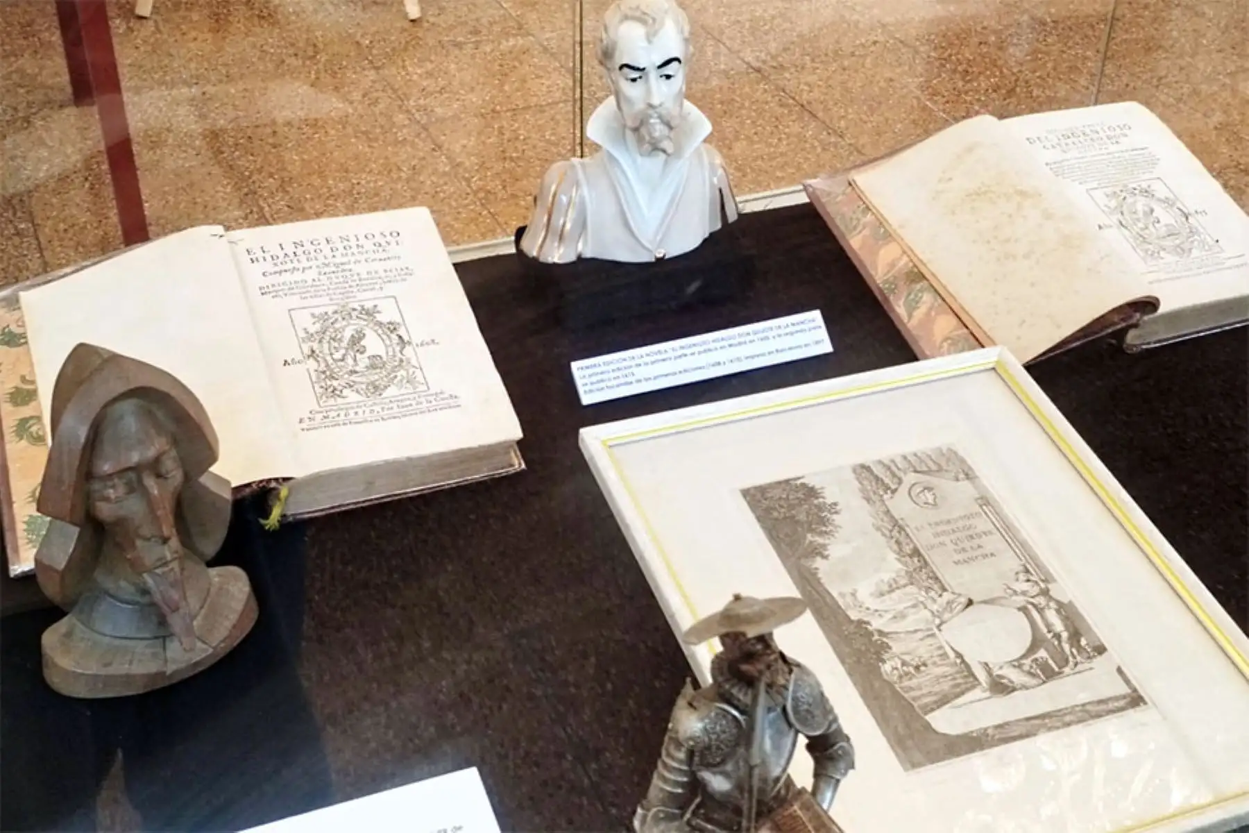 Visita gratis la muestra en honor a Don Quijote que se presenta desde hoy en el Callao