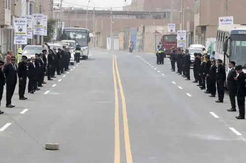 Municipalidad de Lima entrega corredor vial seguro en San Martín de Porres