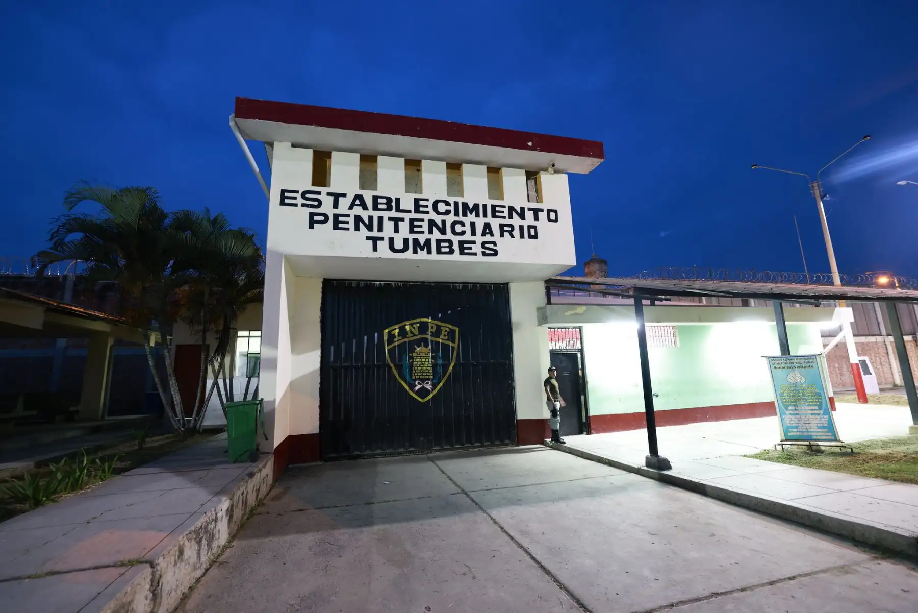 Vista exterior de uno de los establecimientos penitenciarios intervenidos durante el operativo inopinado ejecutado en el marco del Plan Nacional de Deshacinamiento. Fotos: ANDINA/Difusión.