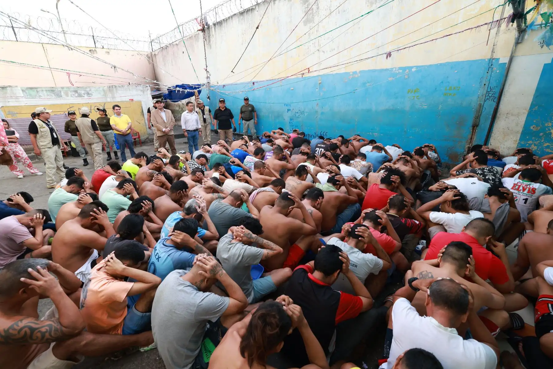 Equipos técnicos ejecutaron el operativo en establecimientos penitenciarios para evaluar la situación de los internos y detectar problemas en la gestión de expedientes. Fotos: ANDINA/Difusión.