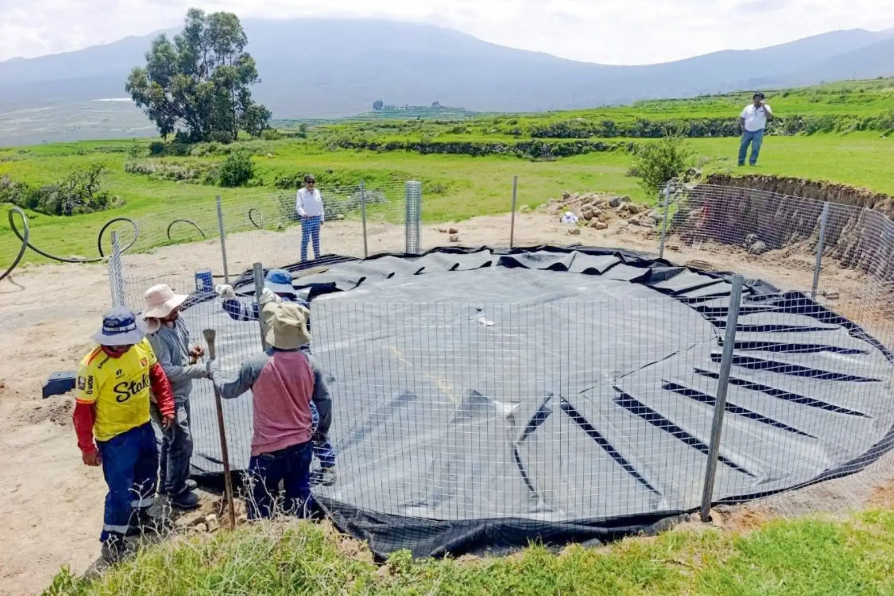 Midagri invierte S/13.1 millones en pequeños reservorios para la agricultura familiar