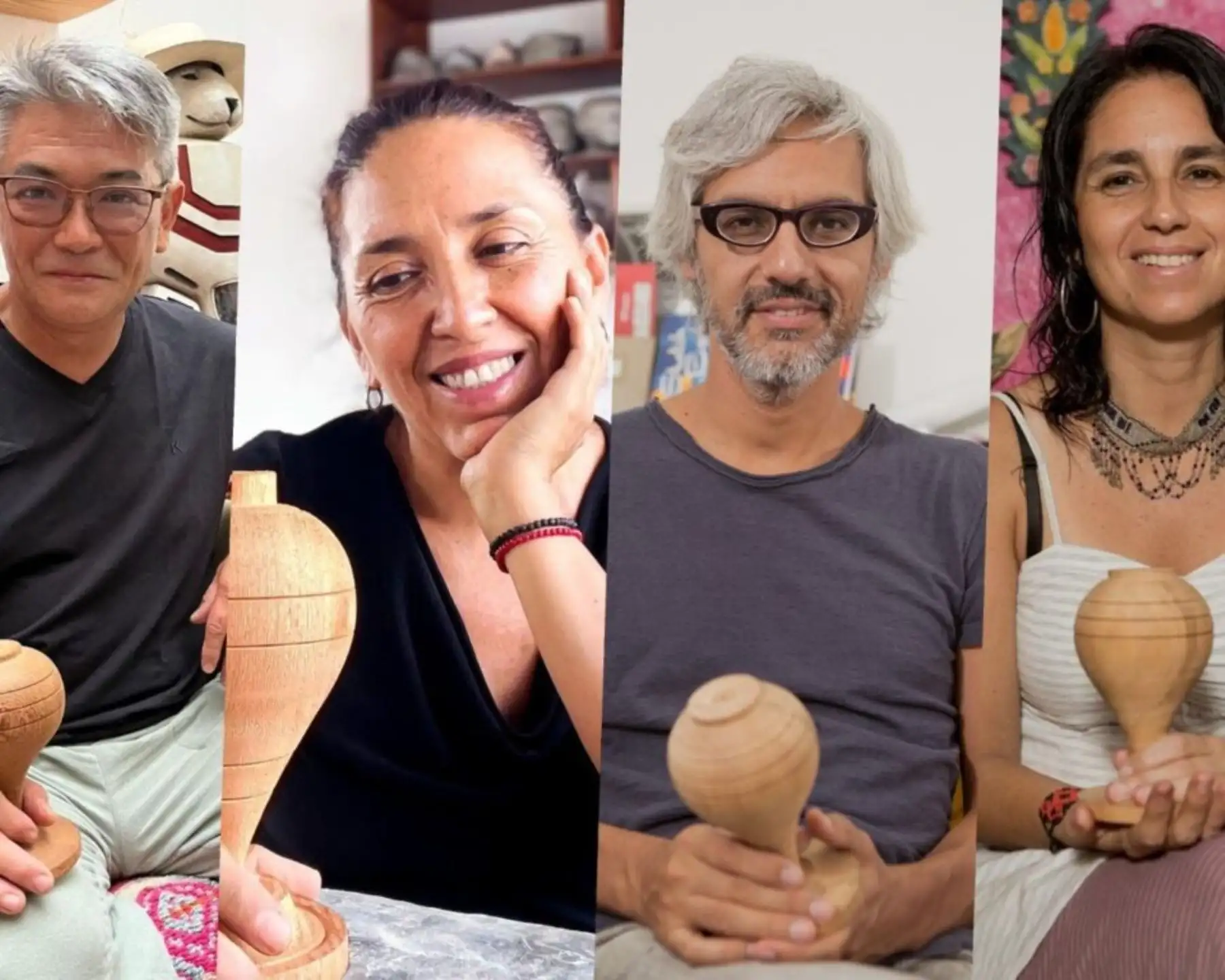 Exposición “Trompos” continúa abierta con ingreso libre hasta el 16 de abril.