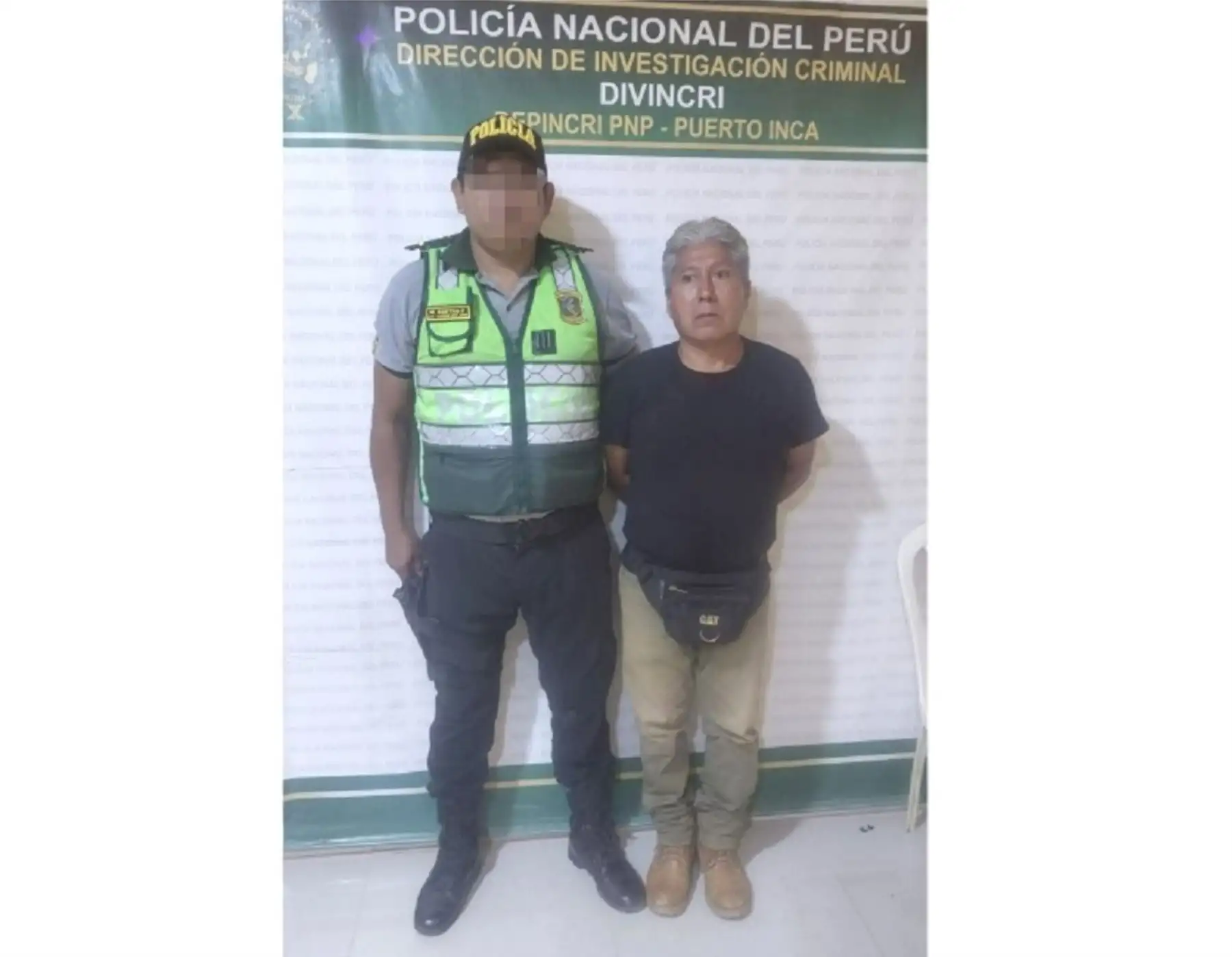 Ucayali: Policía Nacional interviene a sexagenario por presunto caso de trata de personas