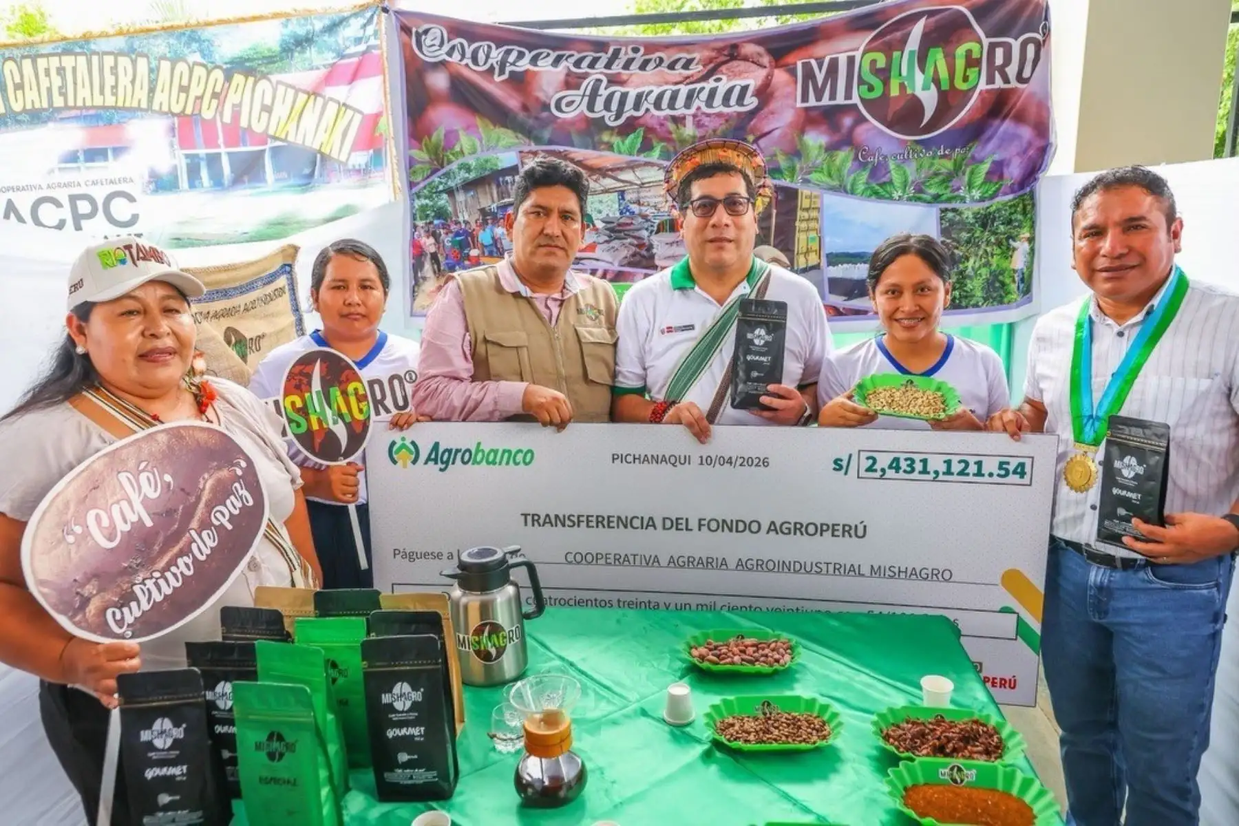 Gobierno destina más de S/31 millones para impulsar producción de café y cacao