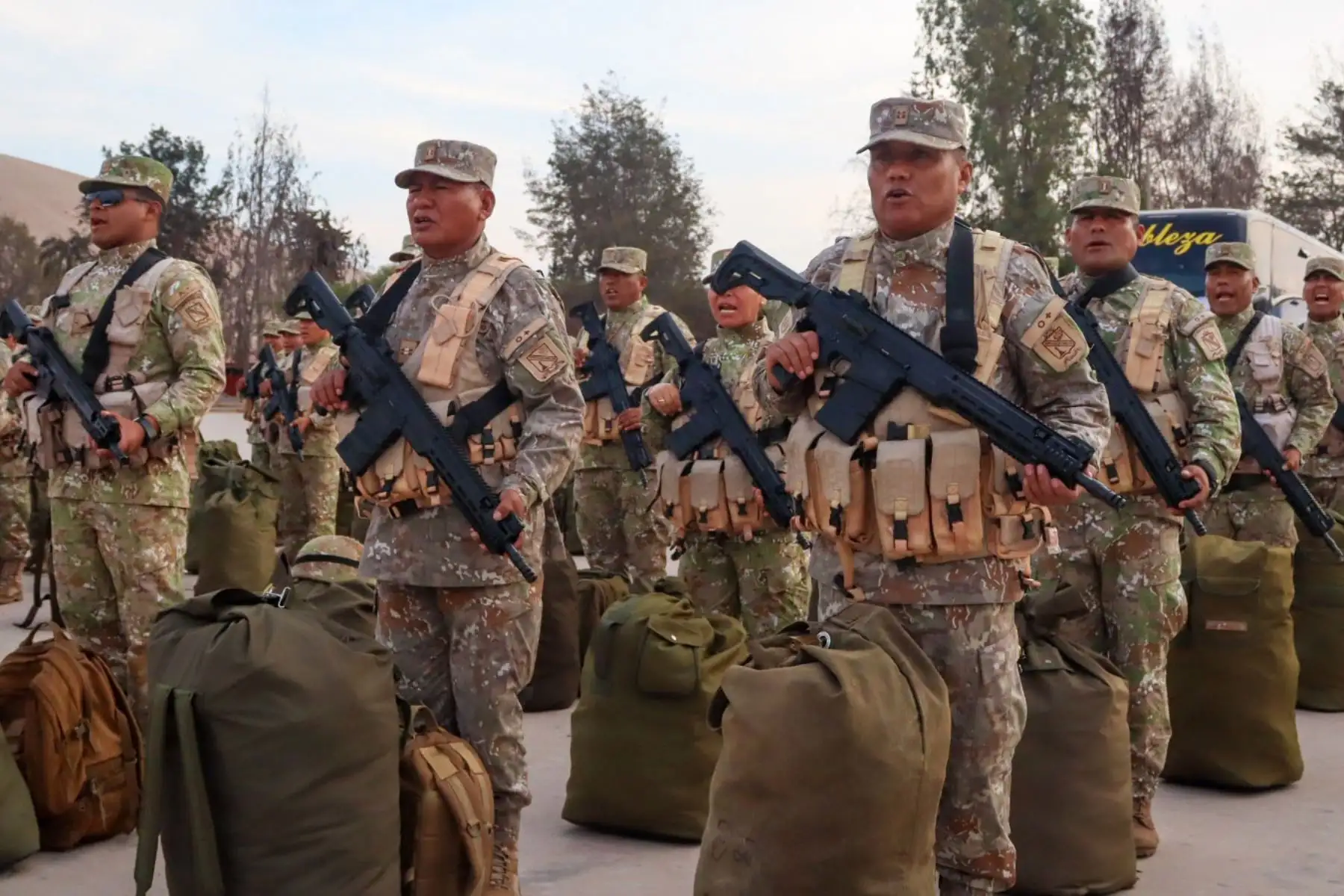 Elecciones 2026: Ejército asegura 107 locales de votación en la región Tacna