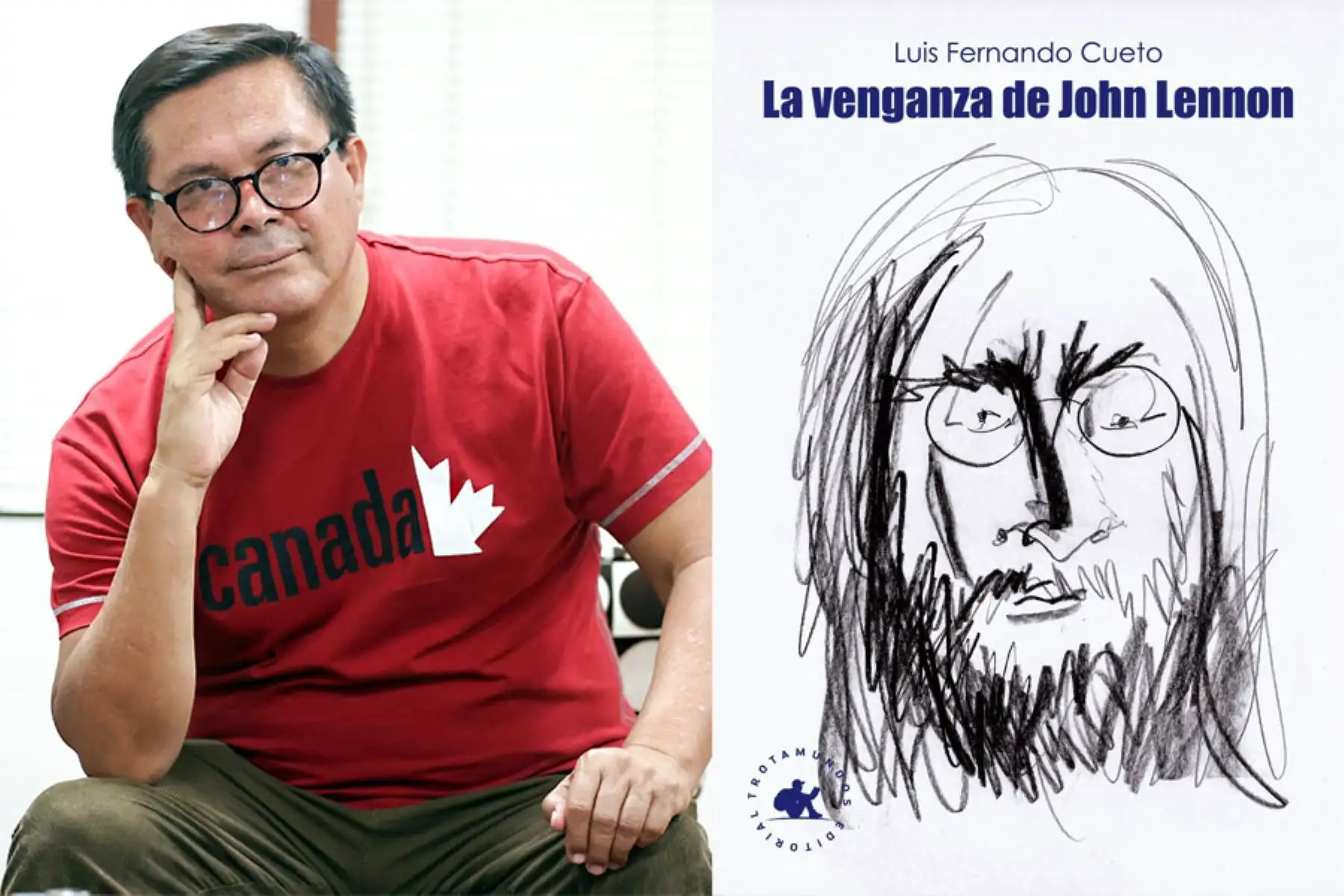 El escritor chimbotano Luis Fernando Cueto ha vivido una década entre España y Alemania. 