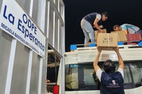Todo va quedando listo en Trujillo para la jornada electoral del domingo 12 de abril. Foto: Cortesía Luis Puell