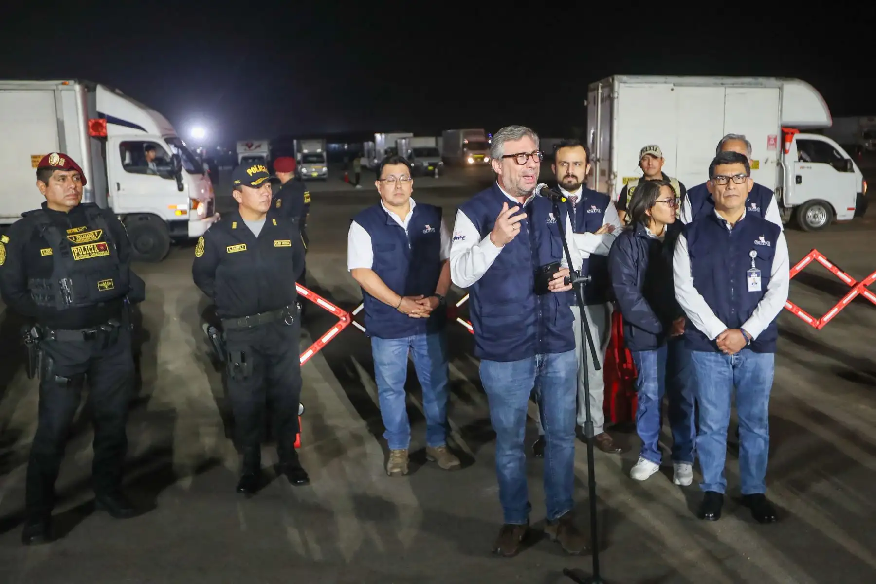 ONPE realiza despliegue del material electoral hacia los locales de votación de
LIma Metropolitana y el Callao en el marco de las Elecciones Generales 2026. Foto:ANDINA/Ricardo Cuba