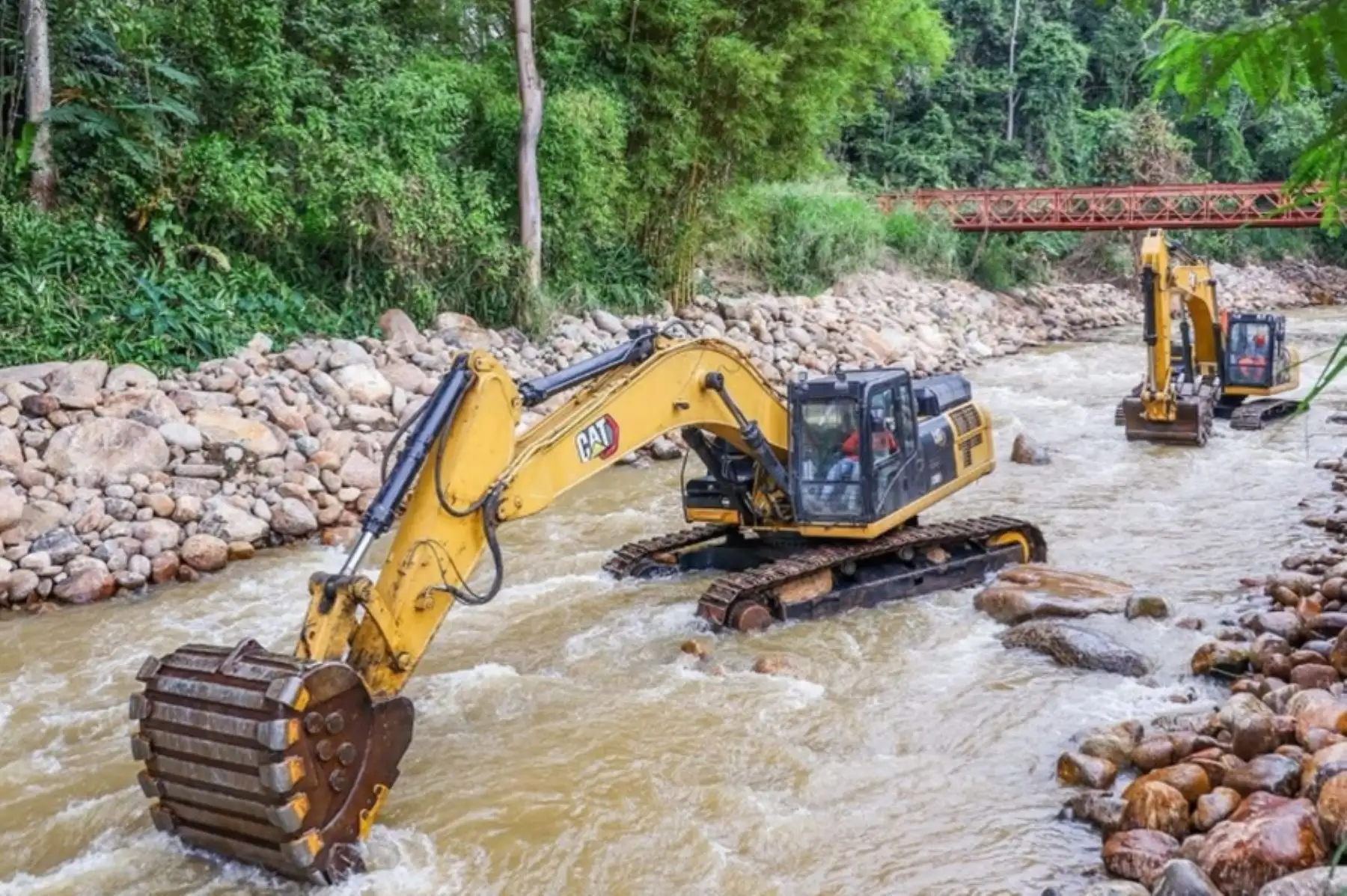 Midagri sigue ejecutando acciones de emergencia en ríos ante lluvias en selva central