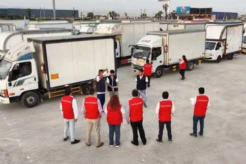 Contraloría supervisa el despliegue de material electoral a locales de votación