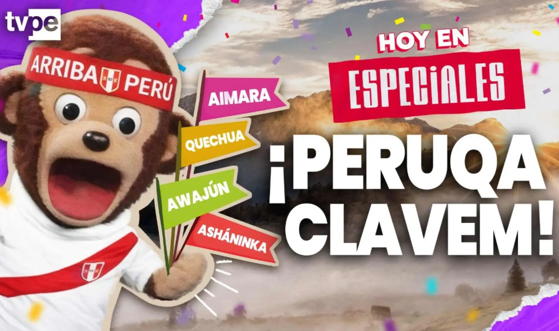 TV Perú estrena sexto episodio de “Especiales multiplataforma” sobre lenguas originarias
