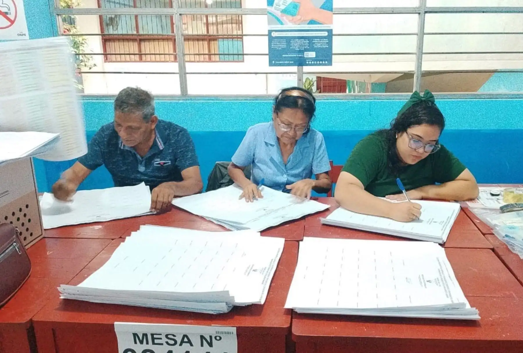 Elecciones 2026: a las 06:00 horas se instaló primera mesa de sufragio en región Ucayali