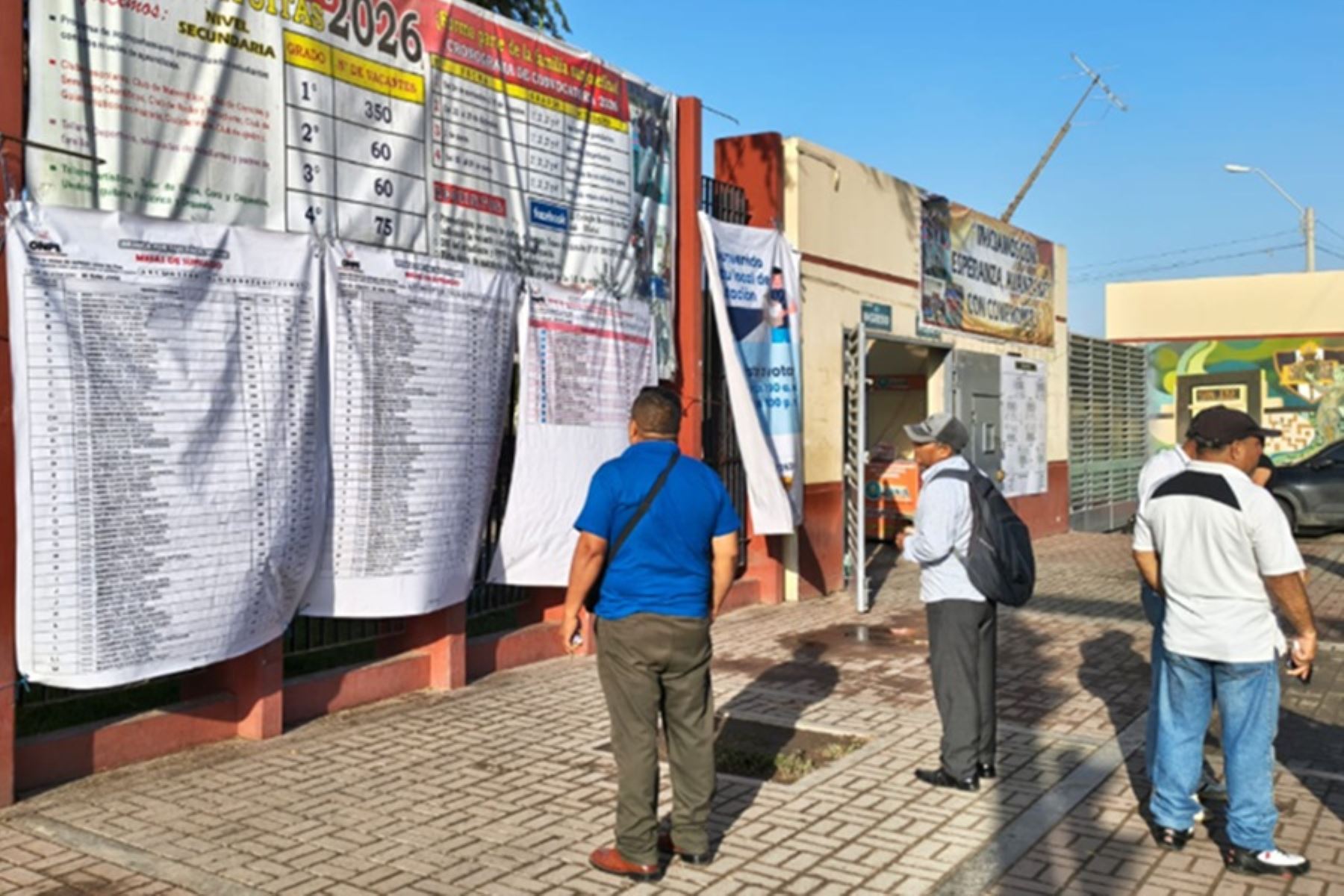 Elecciones 2026: con normalidad se desarrolla jornada electoral en la región Lambayeque