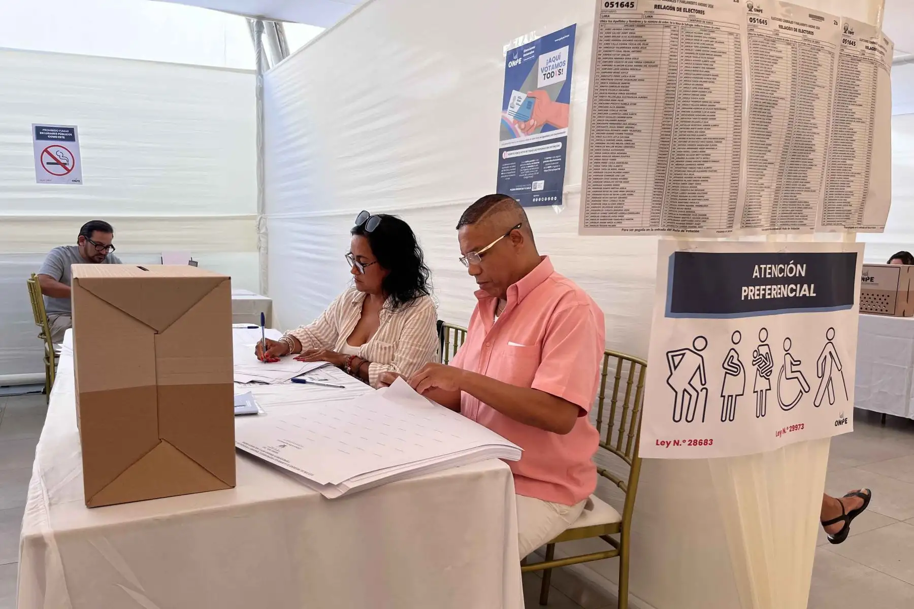 Un total de 27 millones 325 mil 432 votantes en el país y en el extranjero, participan hoy en los comicios generales para elegir al presidente de la República, 60 senadores, 130 diputados y 5 parlamentarios andinos. Foto: ANDINA/Ana de la Cruz
