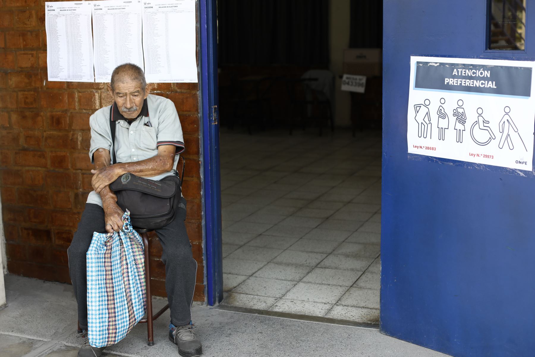 Más de 2.6 millones de peruanos superan los 70 años y tienen derecho al voto facultativo en estas elecciones generales 2026. Foto: ANDINA/Alberto Vaderrama