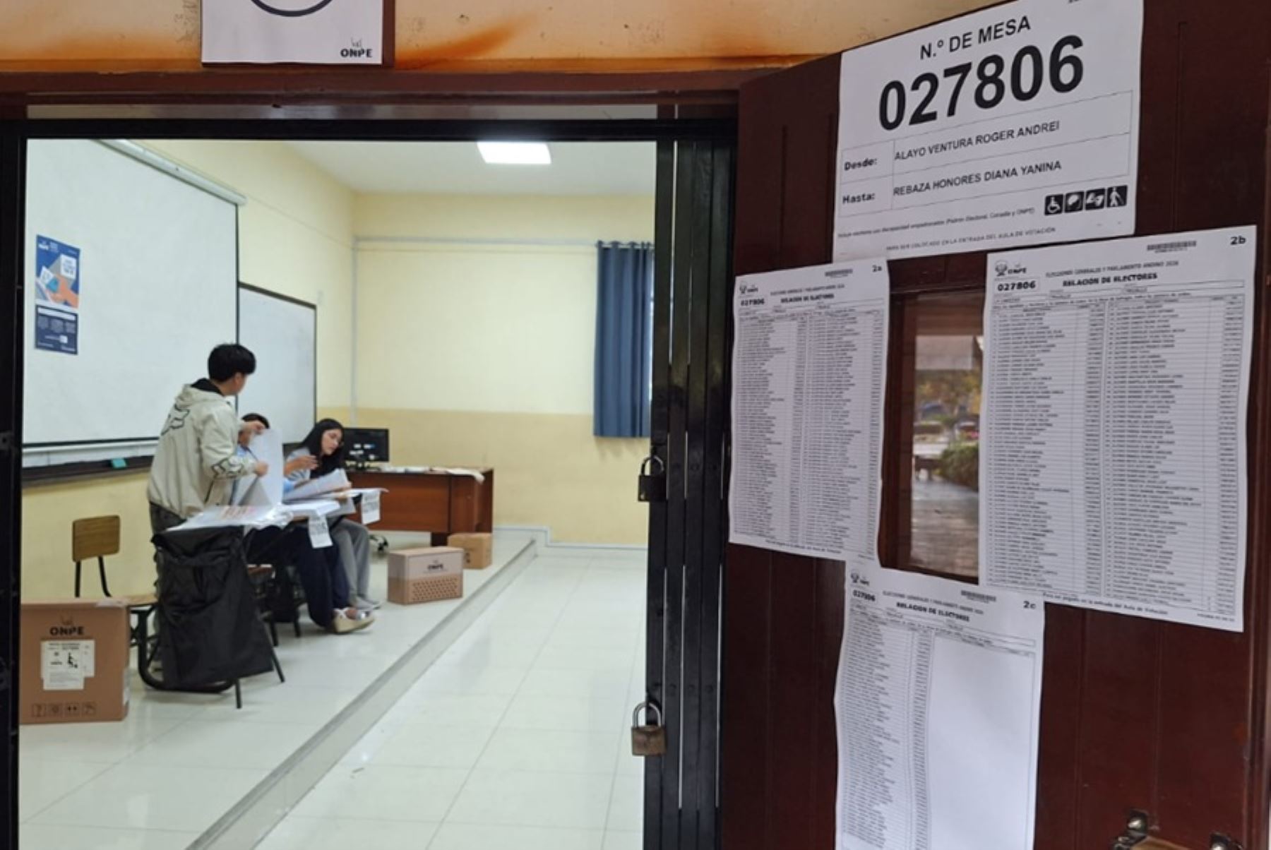 Elecciones 2026: jornada se desarrolla con todas las mesas instaladas en Machu Picchu