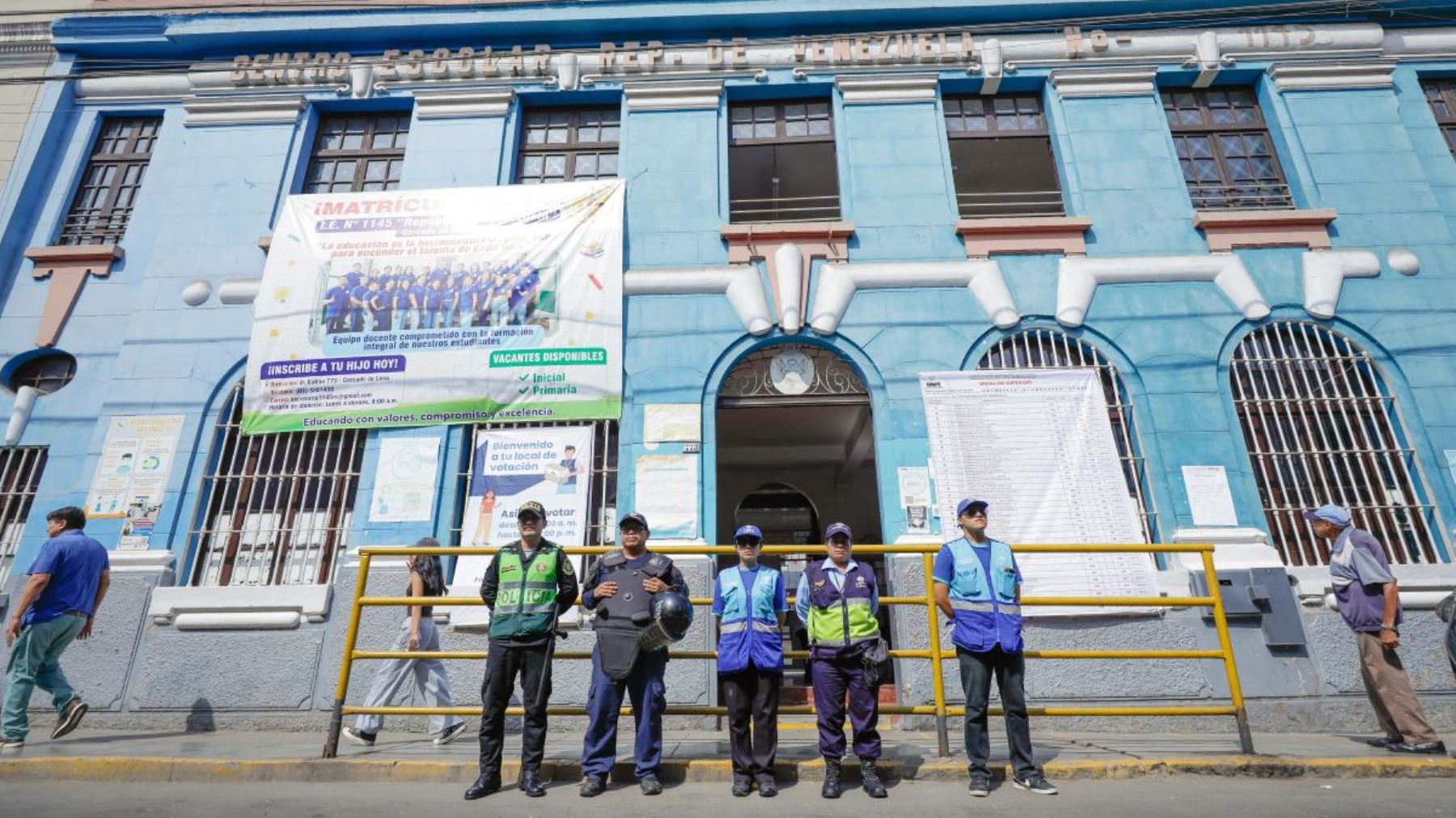 Elecciones 2026: Serenos y fiscalizadores refuerzan seguridad en Lima