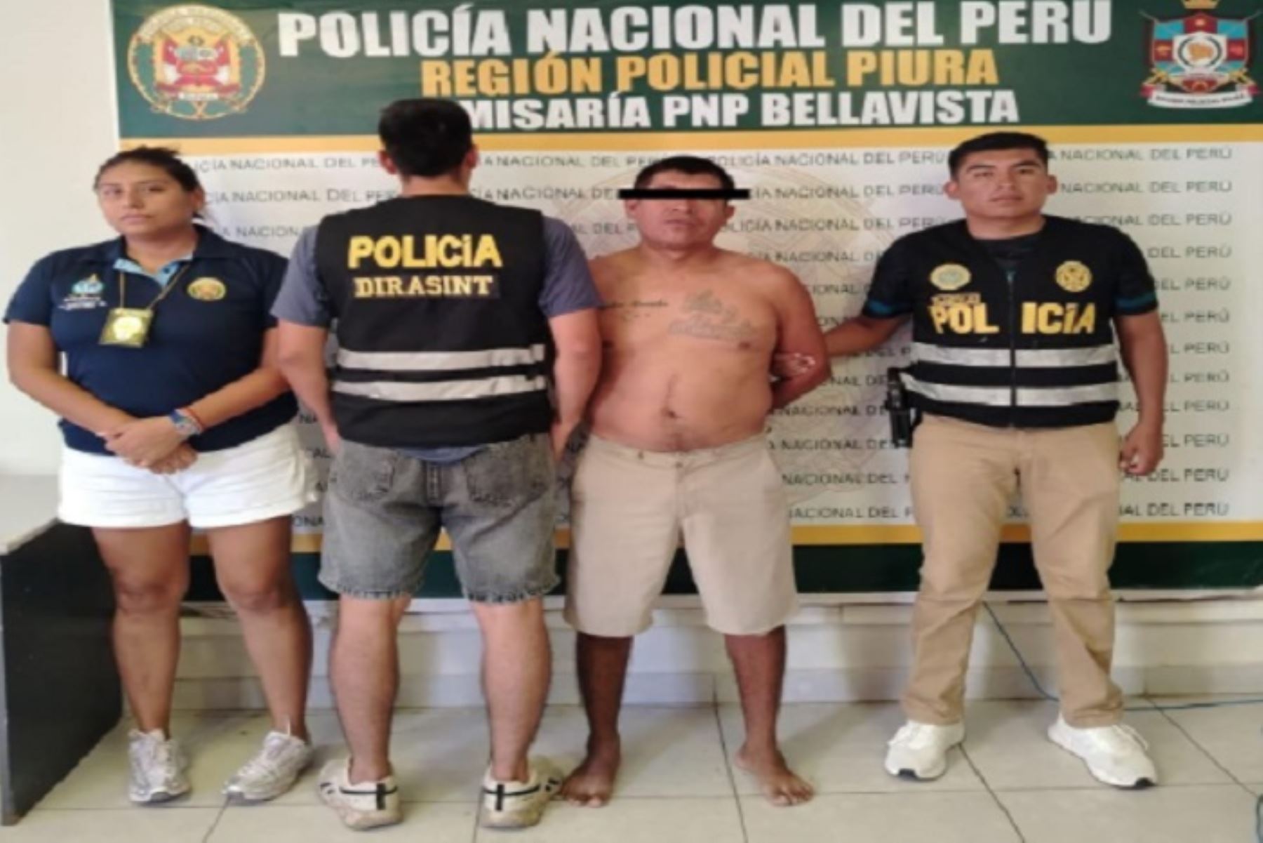 PNP captura en Piura a prófugo internacional requerido por la justicia de Argentina