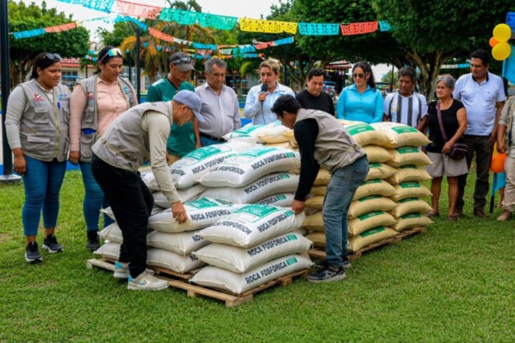 Agro sostenible: Devida y gobierno local fortalecen producción de cacao con abono orgánico