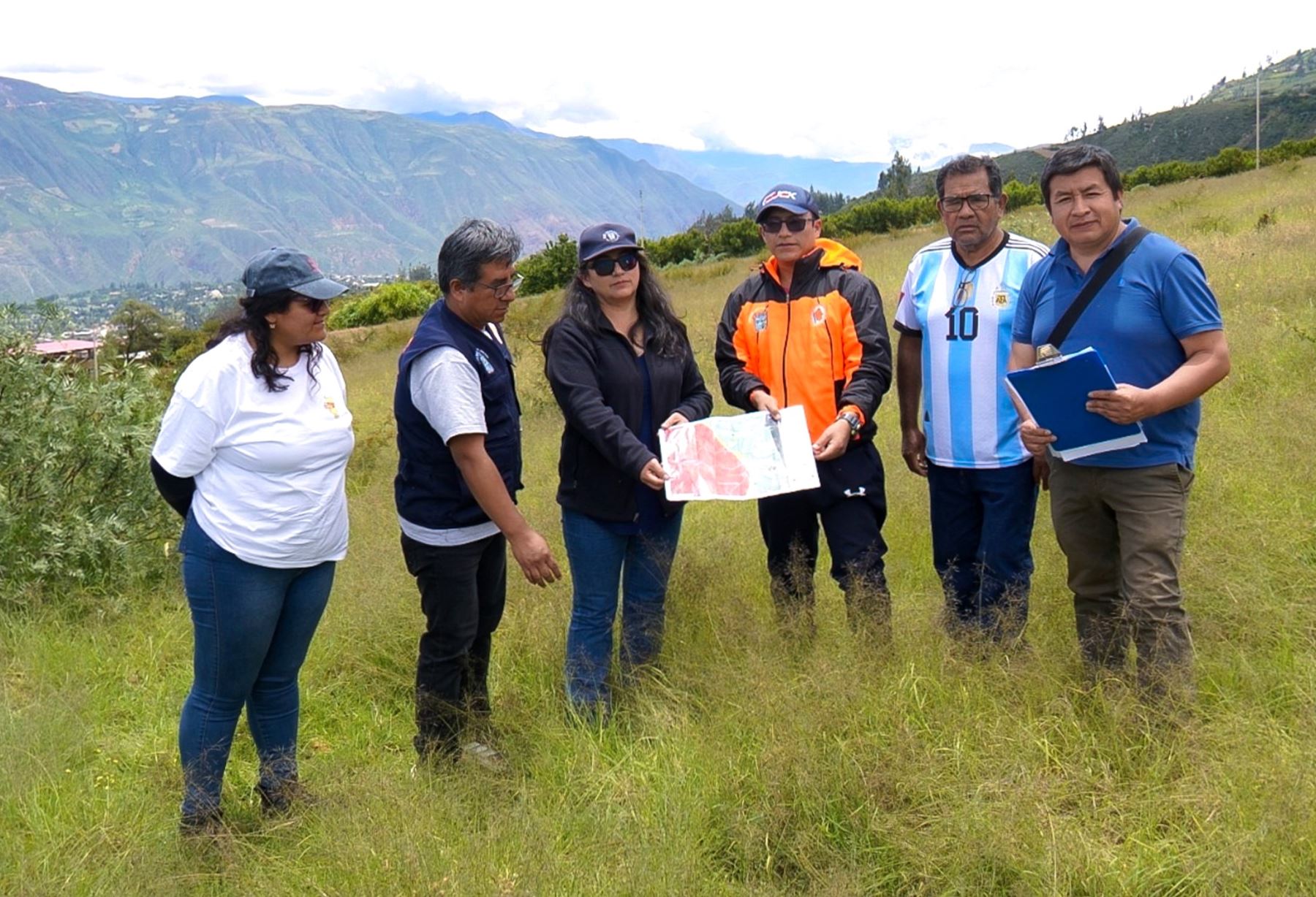 Asesoría técnica para empresarios ante riesgos de aluviones en Yungay