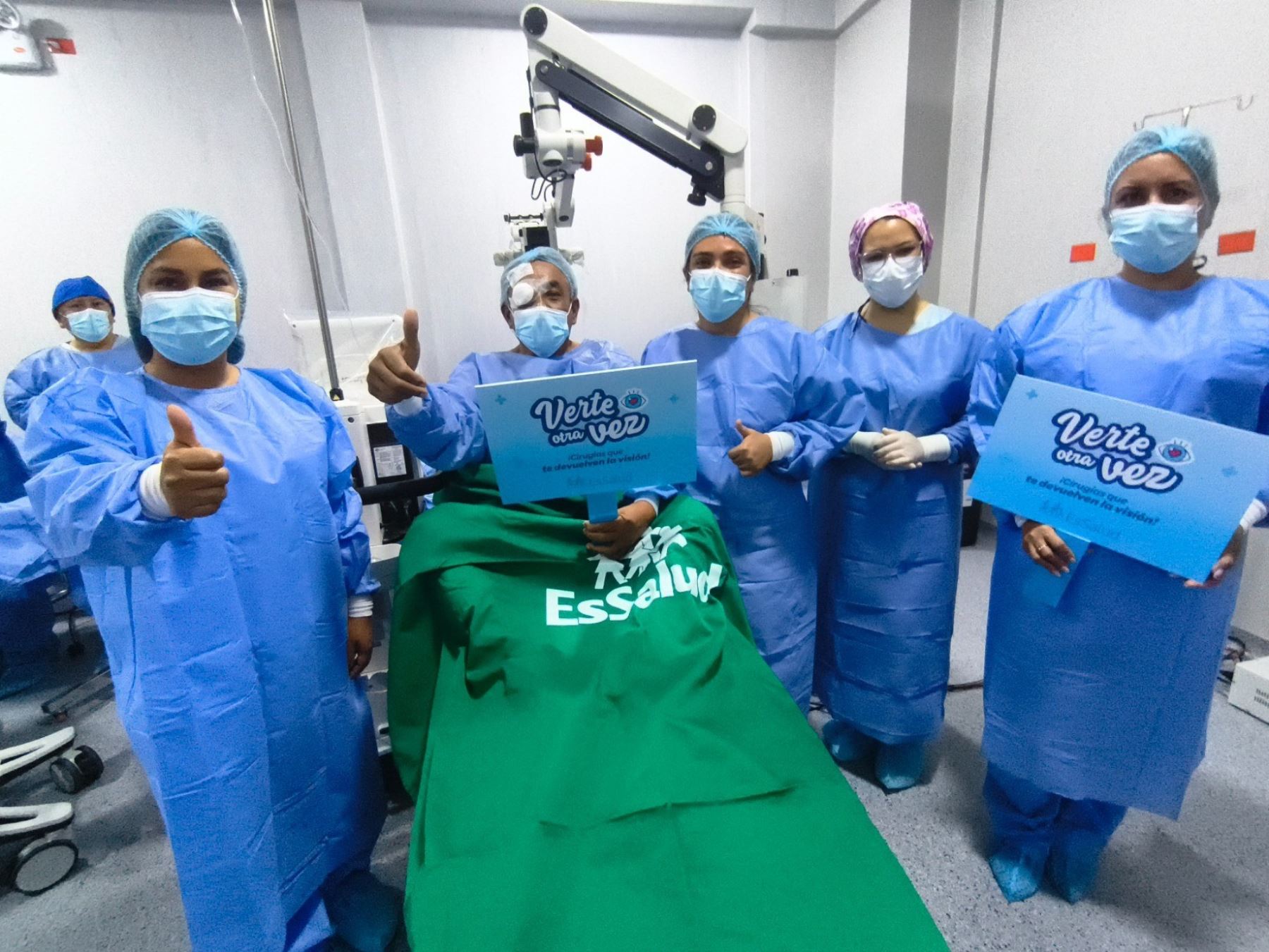 Hospital Perú llega a Ica para realizar cirugías de catarata a 137 pacientes asegurados