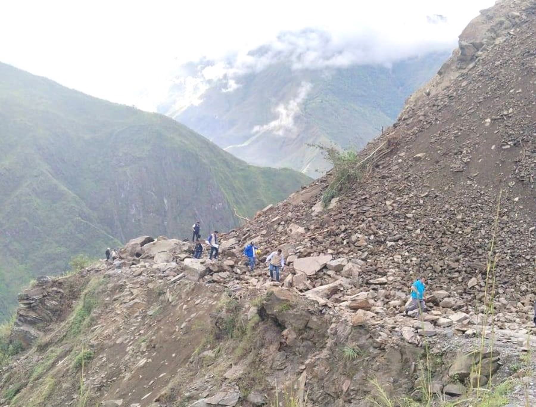 Ruta Amazónica de Machu Picchu está cerrada nuevamente tras deslizamiento de gran magnitud