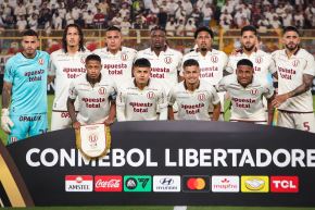 Alineación inicial de la "U" para el choque con Coquimbo de Chile. Foto: Universitario de Deportes/X