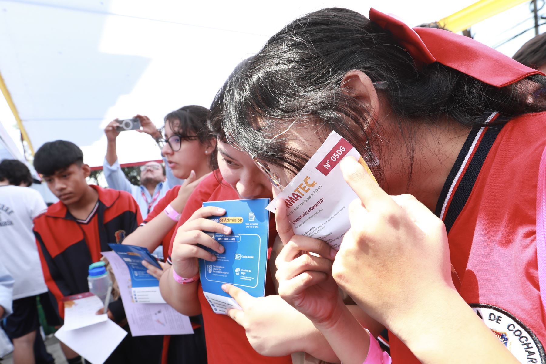 Feria FORMATEC Lima 2026 acerca a los jóvenes a a carreras técnicas con alta demanda laboral.
Foto: ANDINA/Verónica Calderón Zúñiga