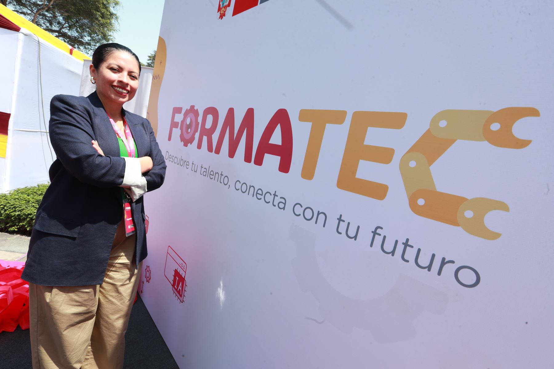 Valerie Sánchez Ferrer Directora General de la Dirección General de Educación Superior Tecnológica y Artística.
Foto: ANDINA/Verónica Calderón Zúñiga